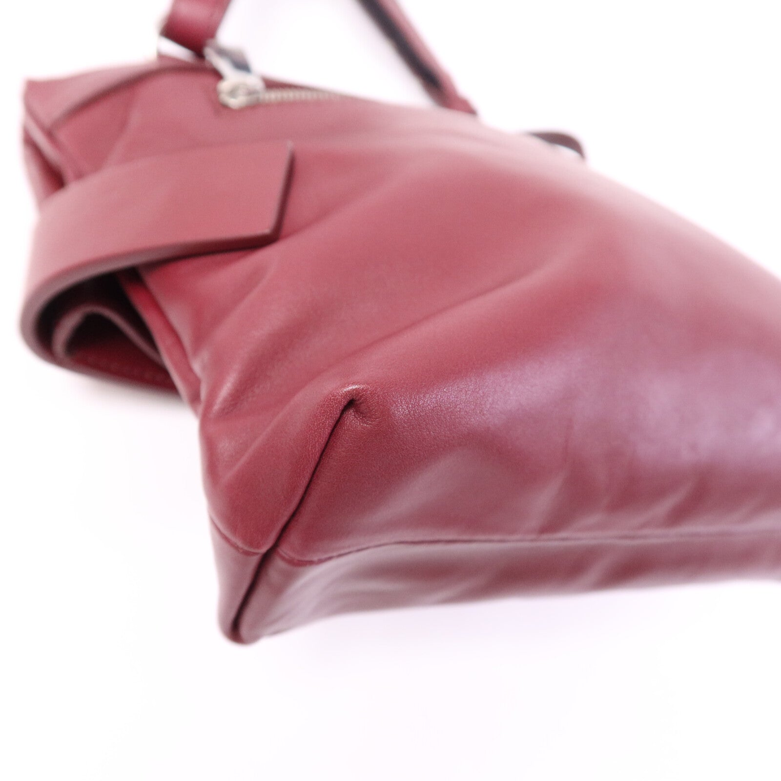 BOTTEGA VENETA 【激減優惠】牛皮皮革Marco Poio Messenger Bag銀扣肩背袋