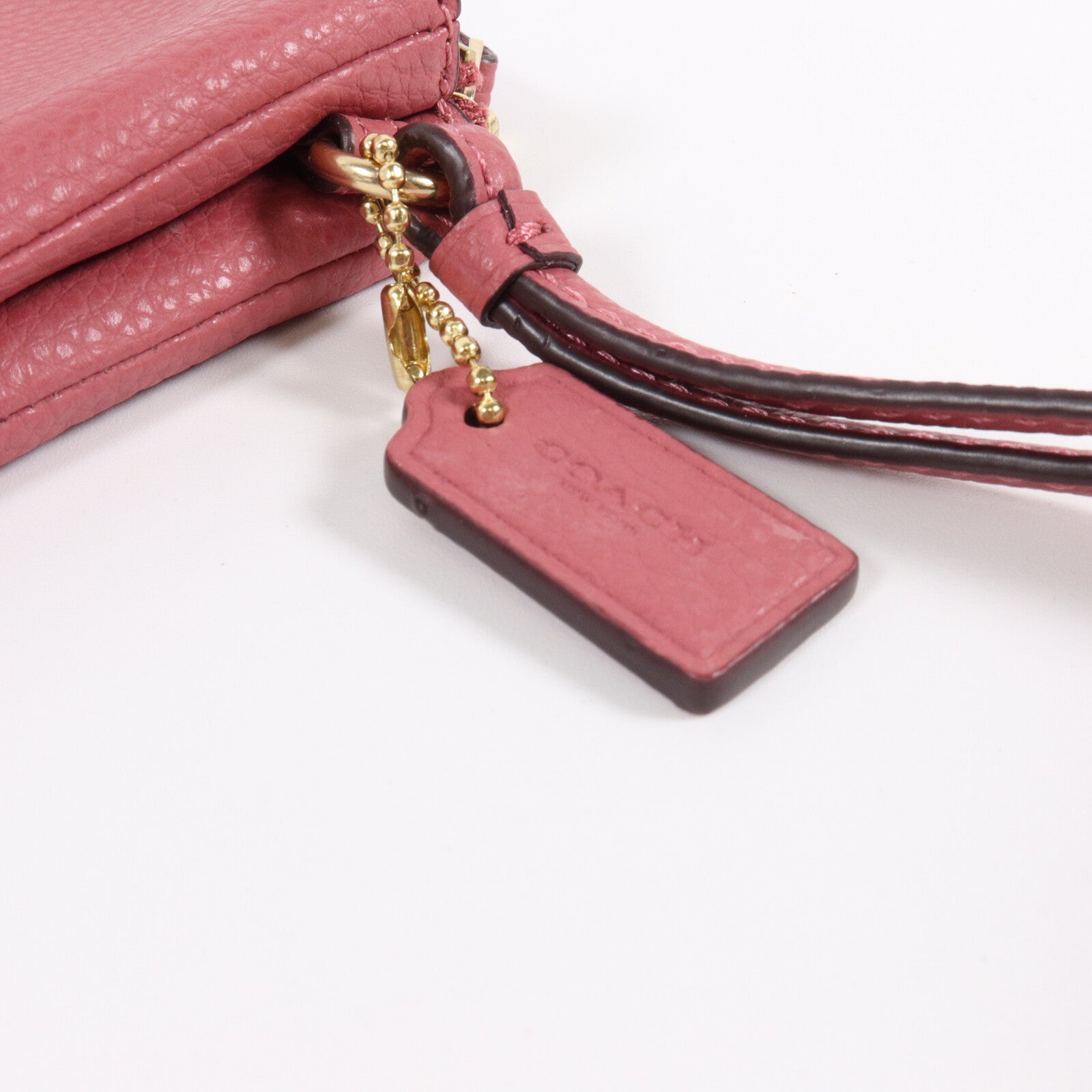 COACH 牛皮皮革Small Pouch手拿包