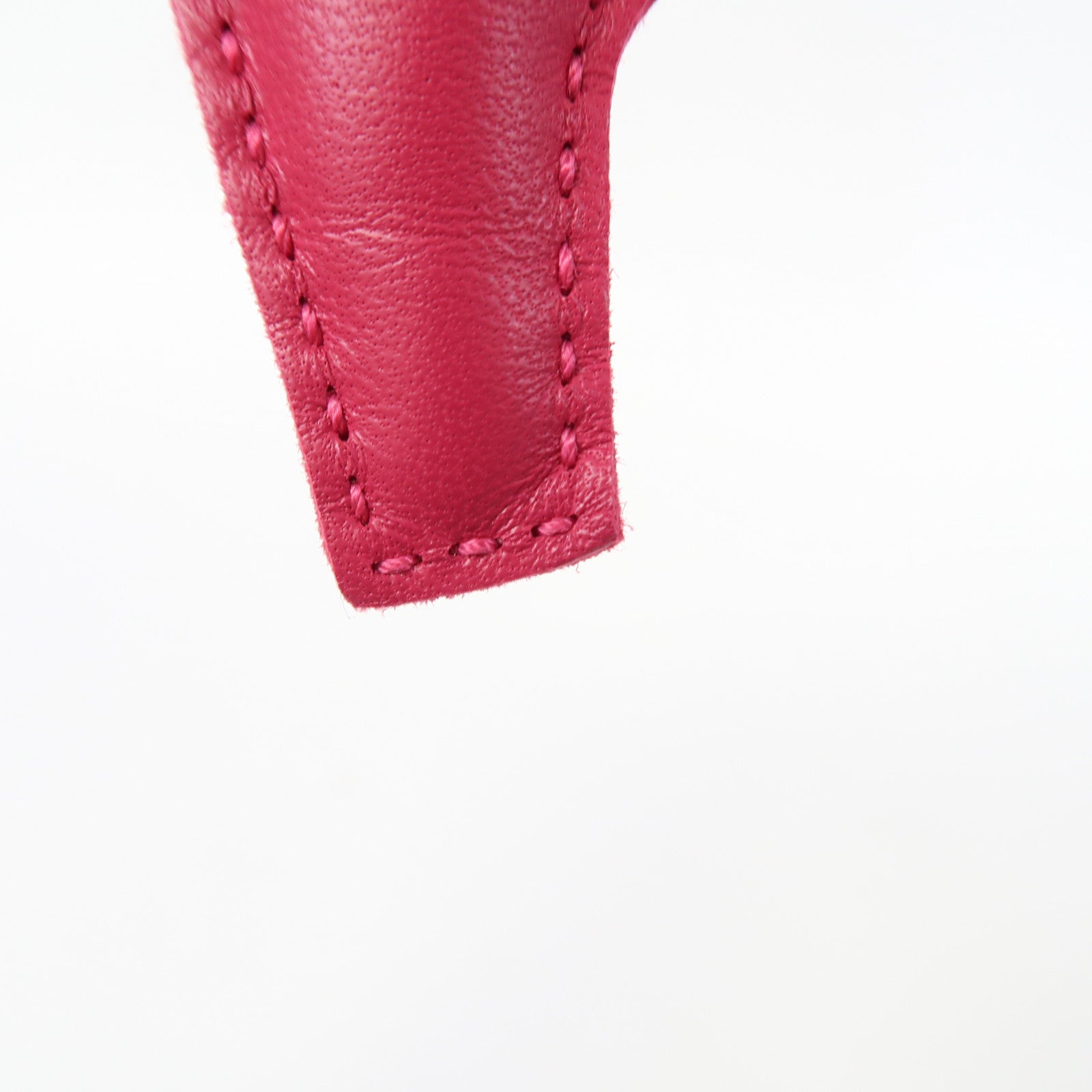 HERMES Swift皮革Rodeo掛飾Rose Mexico/墨西哥玫瑰粉