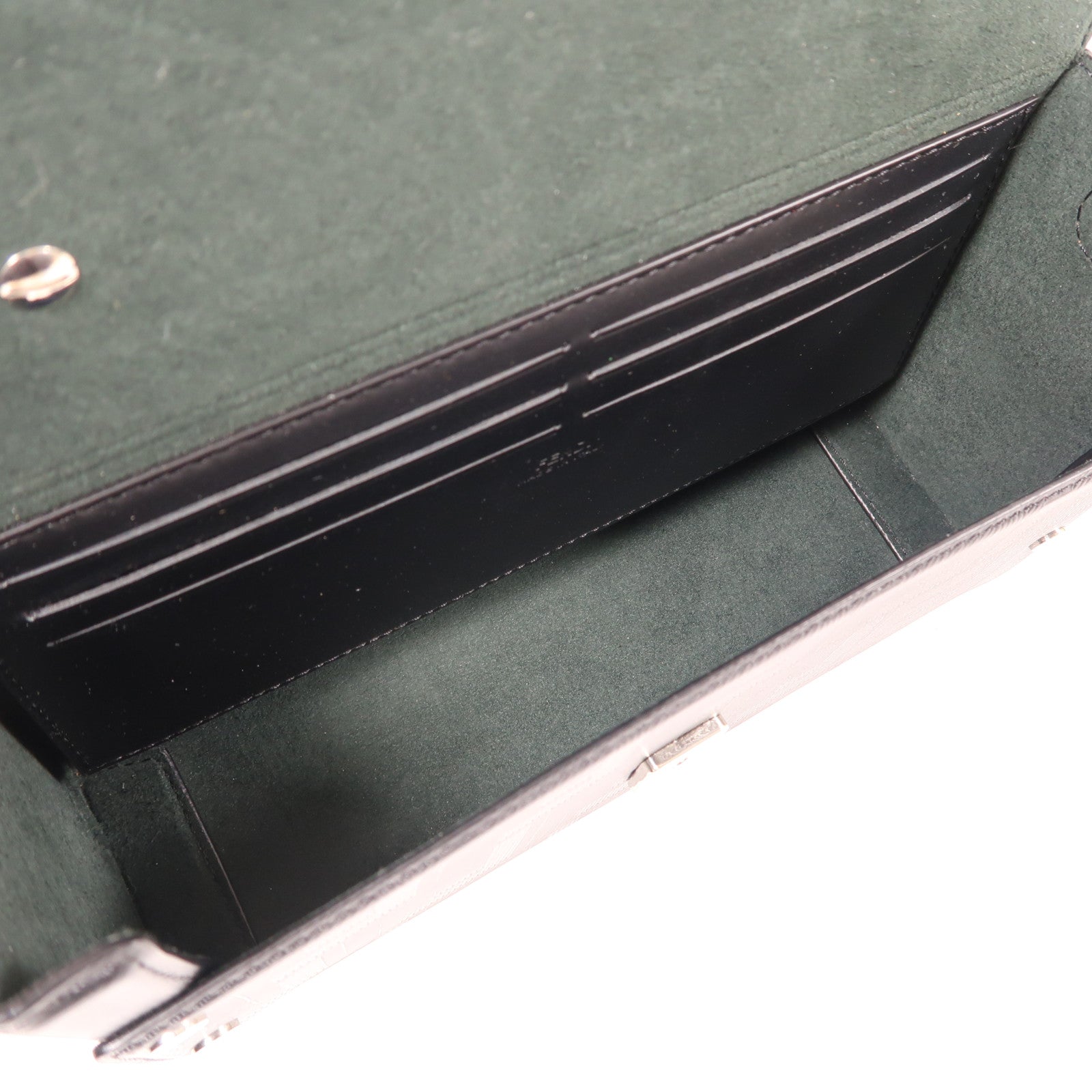 FENDI 牛皮皮革Baguette Soft Trunk銀扣手挽肩背兩用袋