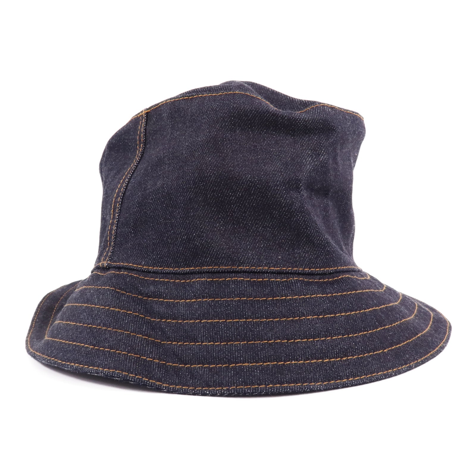 HERMES 【激減優惠】牛仔布Homme Fred Hat帽子