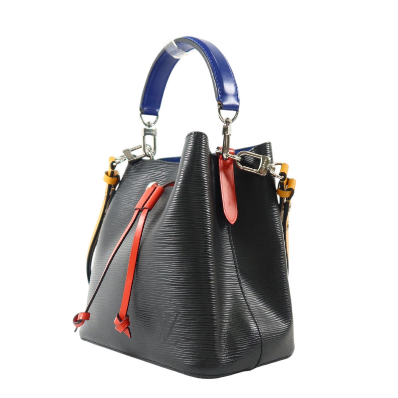 LOUIS VUITTON Epi Neo Noe BB銀扣手挽肩背兩用袋