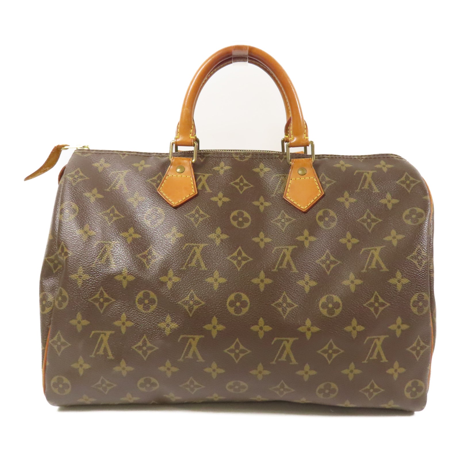 LOUIS VUITTON Monogram Speedy 30金扣手挽袋