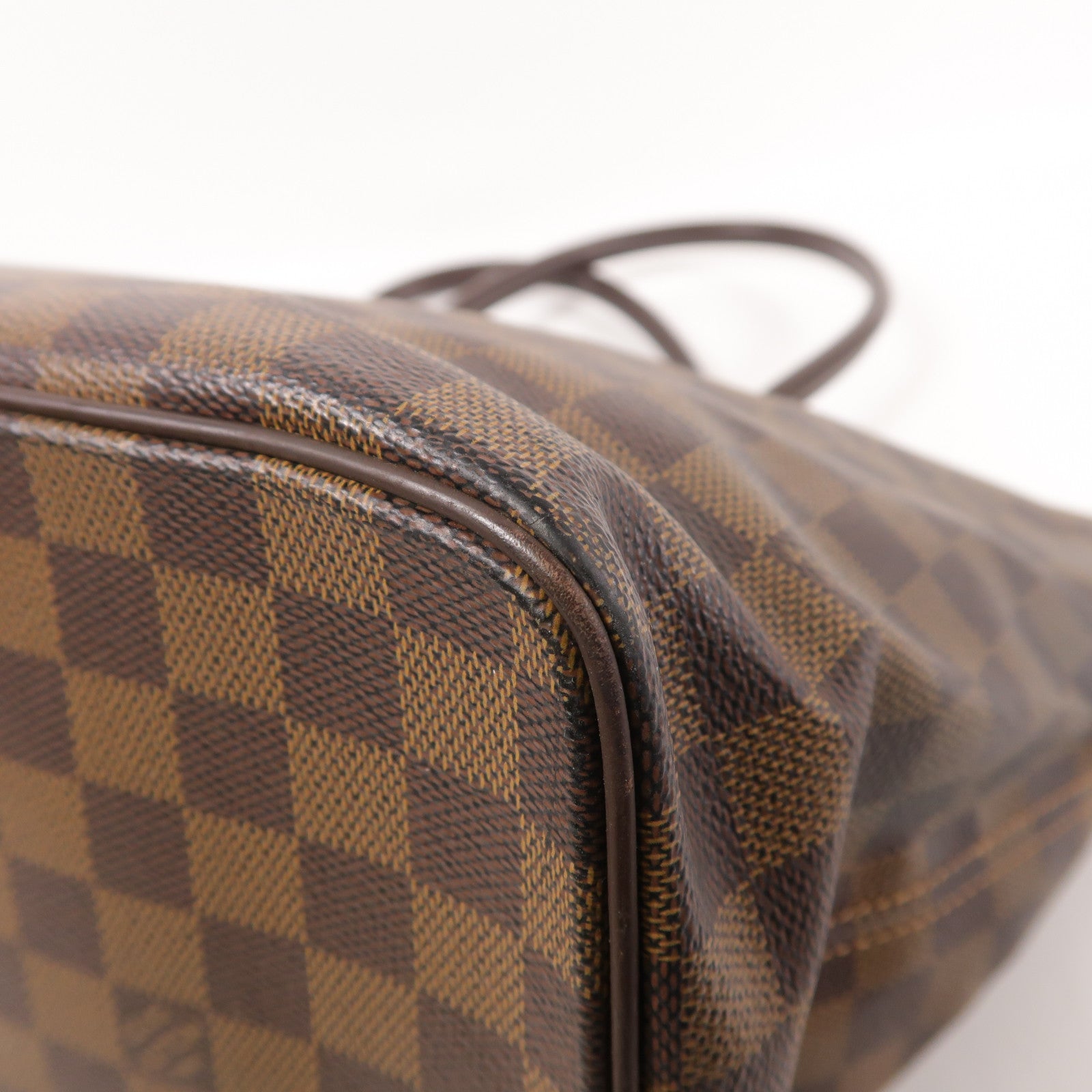LOUIS VUITTON LV GHW Saleya MM Shoulder Tote Bag N51182 Damier Brown