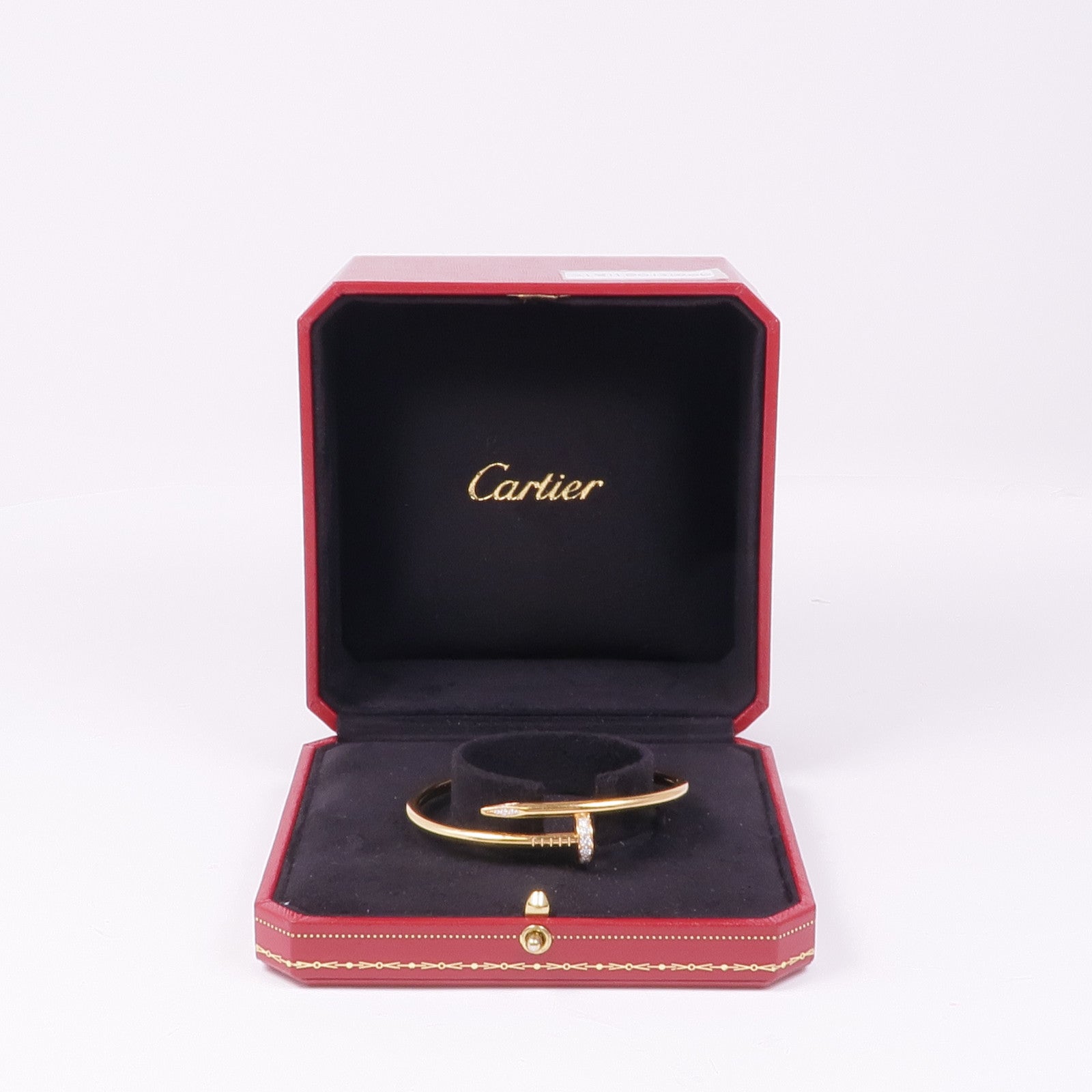 CARTIER 18K玫瑰金Juste Un Clou鑽石手鐲 Cartier#17