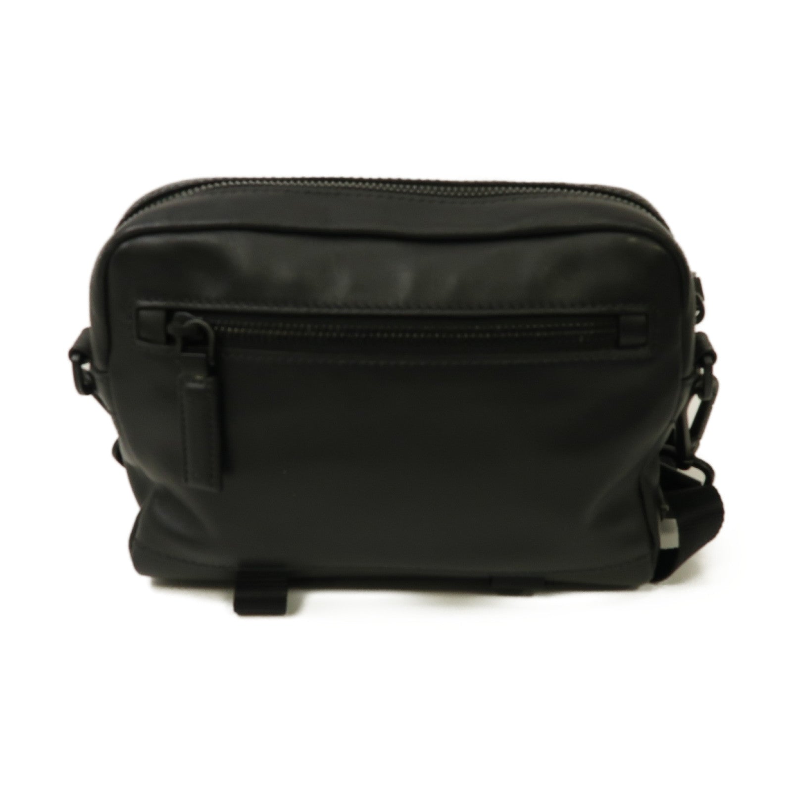 PRADA 牛皮皮革Shoulder Bag肩背袋黑色