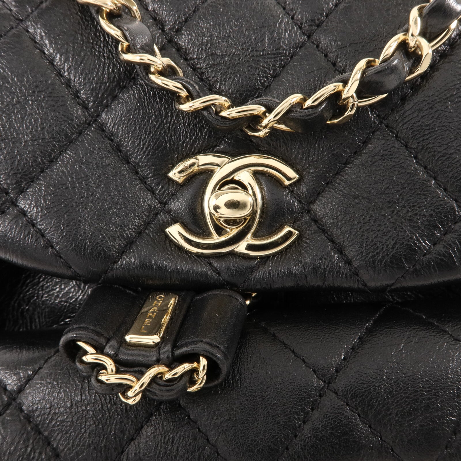 CHANEL 牛皮皮革Duma Backpack背包