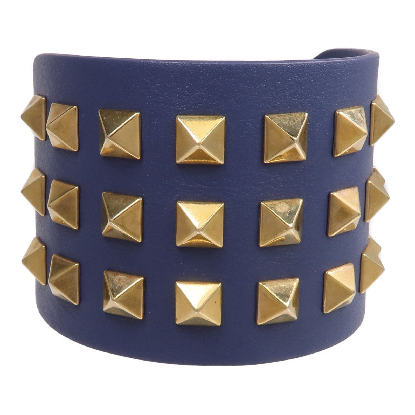 Valentino 牛皮皮革Bracelet金扣手帶