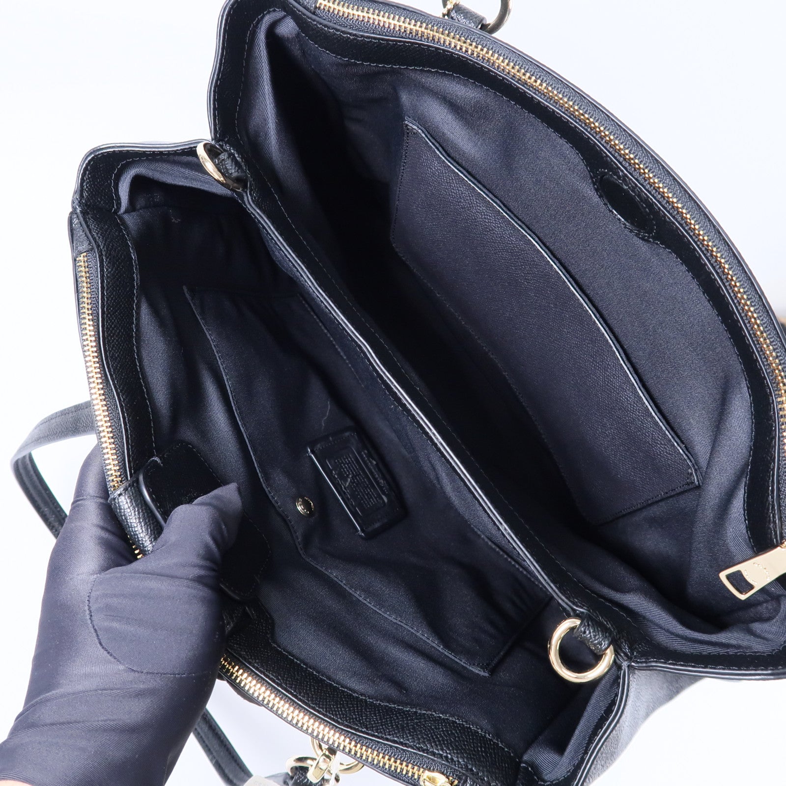 COACH 牛皮皮革Shoulder Bag肩背袋