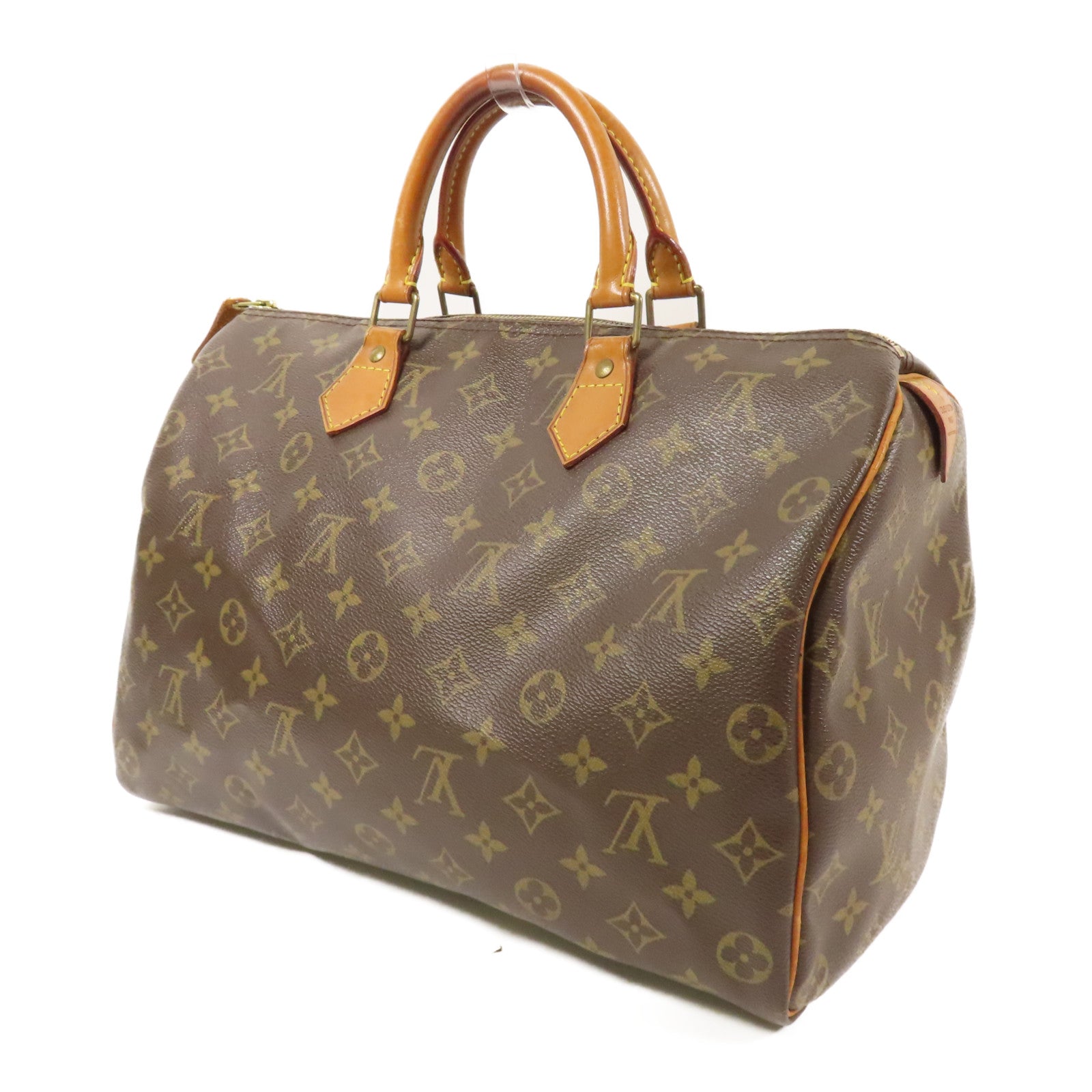 LOUIS VUITTON Monogram Speedy 30金扣手挽袋