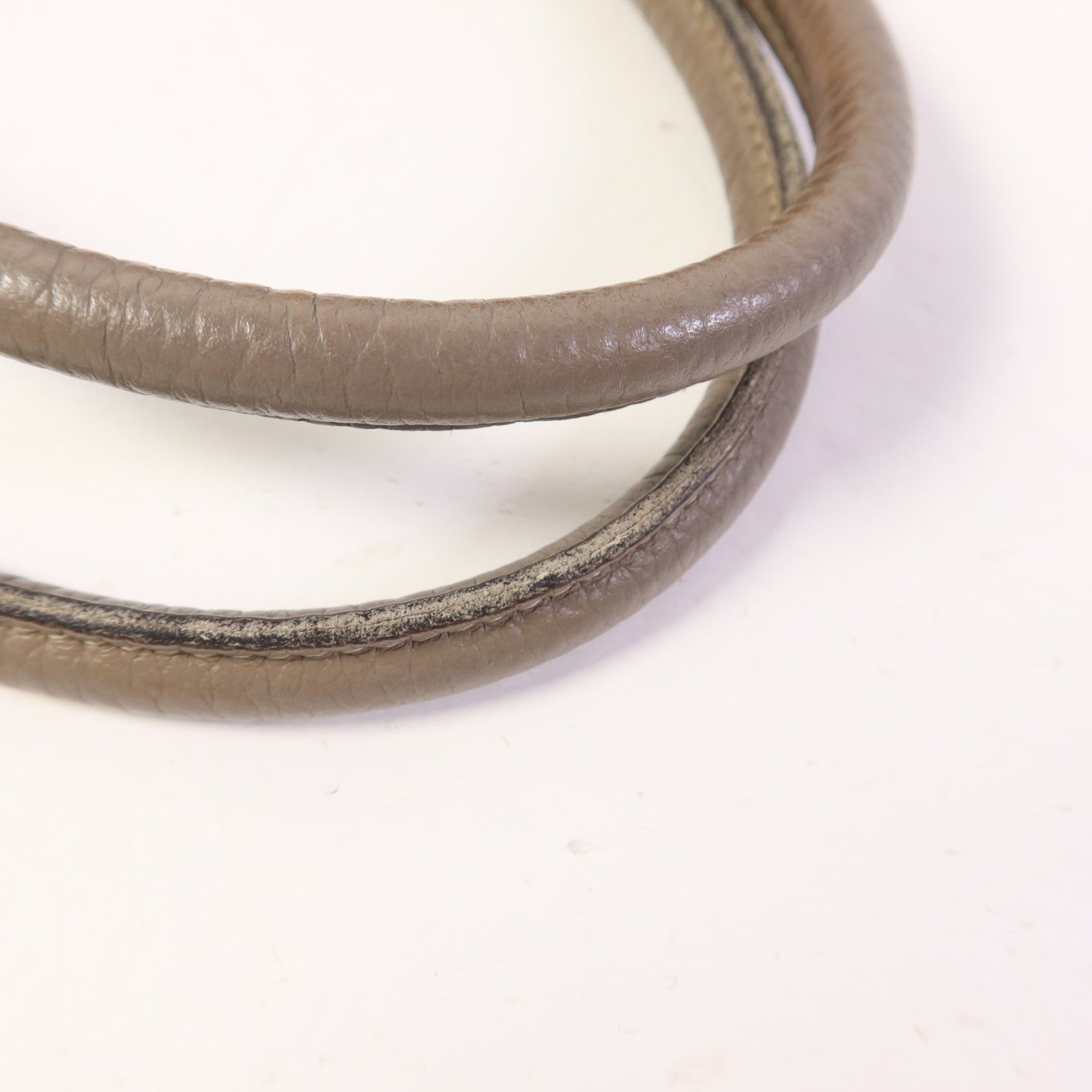 HERMES Country皮革Garden Party PM銀扣手挽袋Gris Asphalt