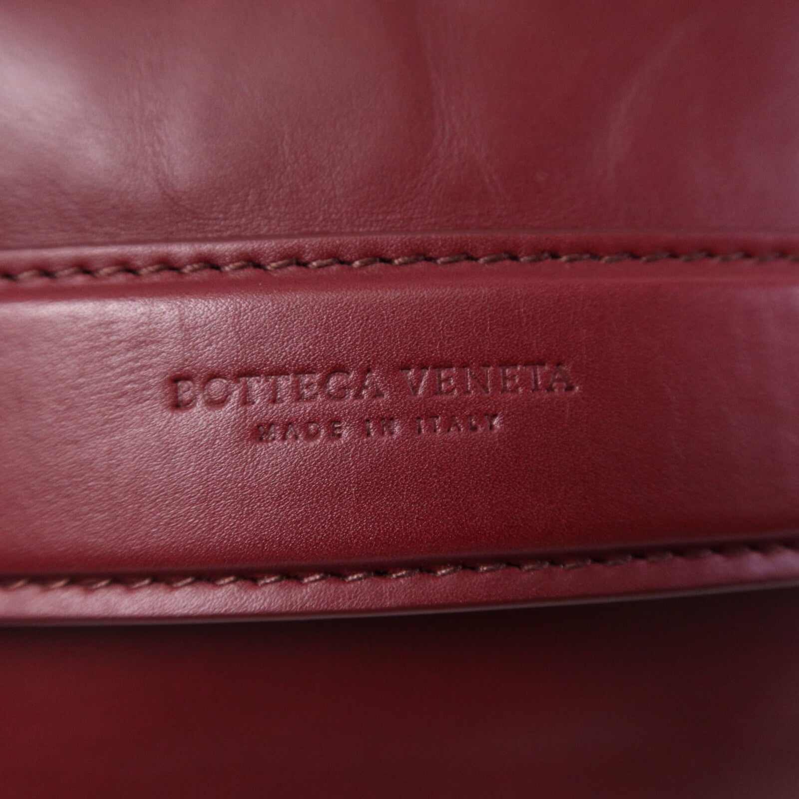 BOTTEGA VENETA 【激減優惠】牛皮皮革Marco Poio Messenger Bag銀扣肩背袋