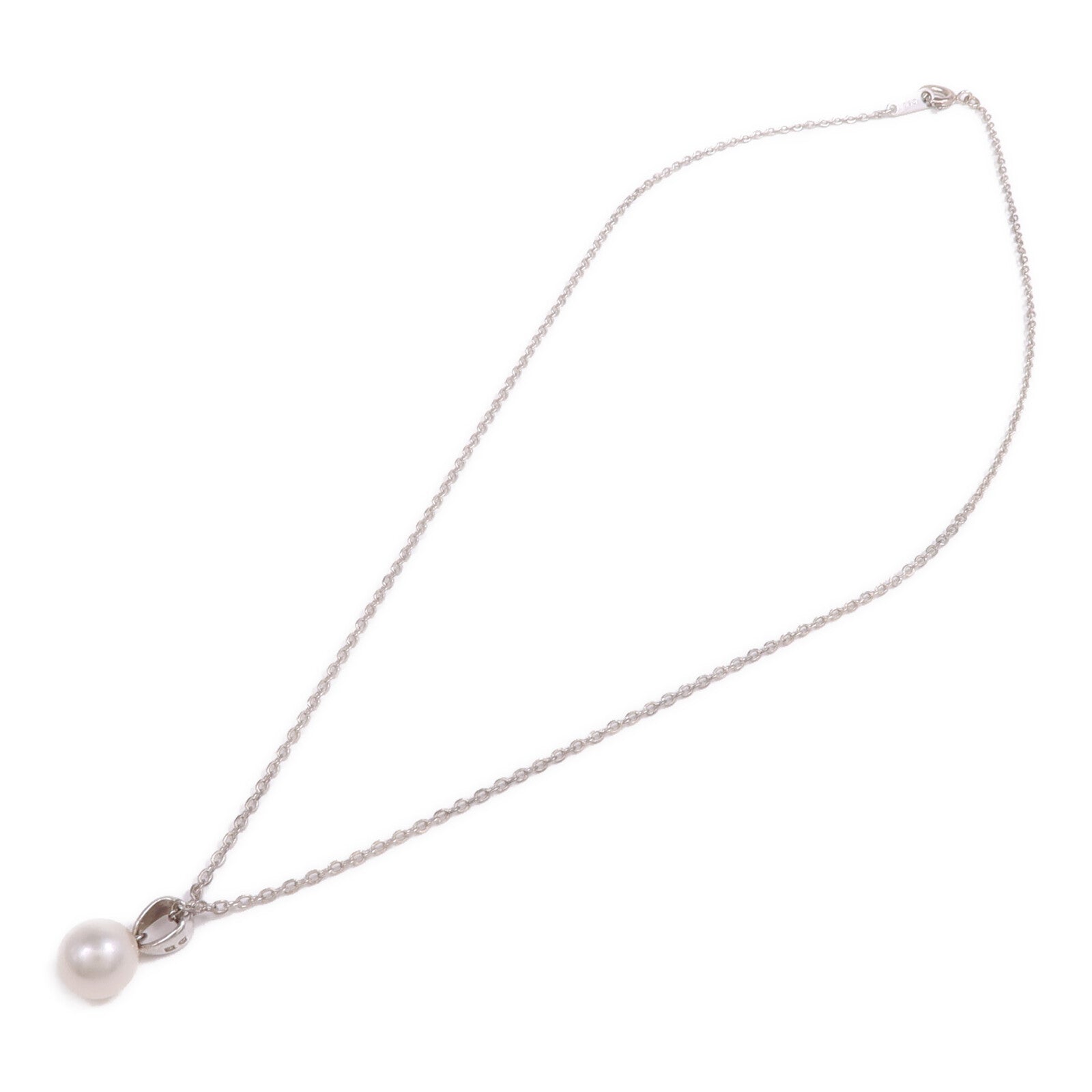 MIKIMOTO 925純銀Pearl Necklace珍珠項鍊