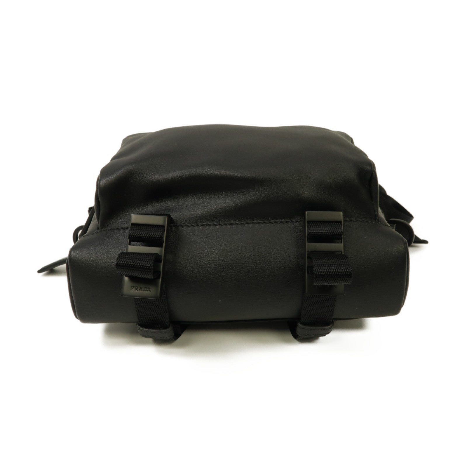 PRADA 牛皮皮革Shoulder Bag肩背袋黑色