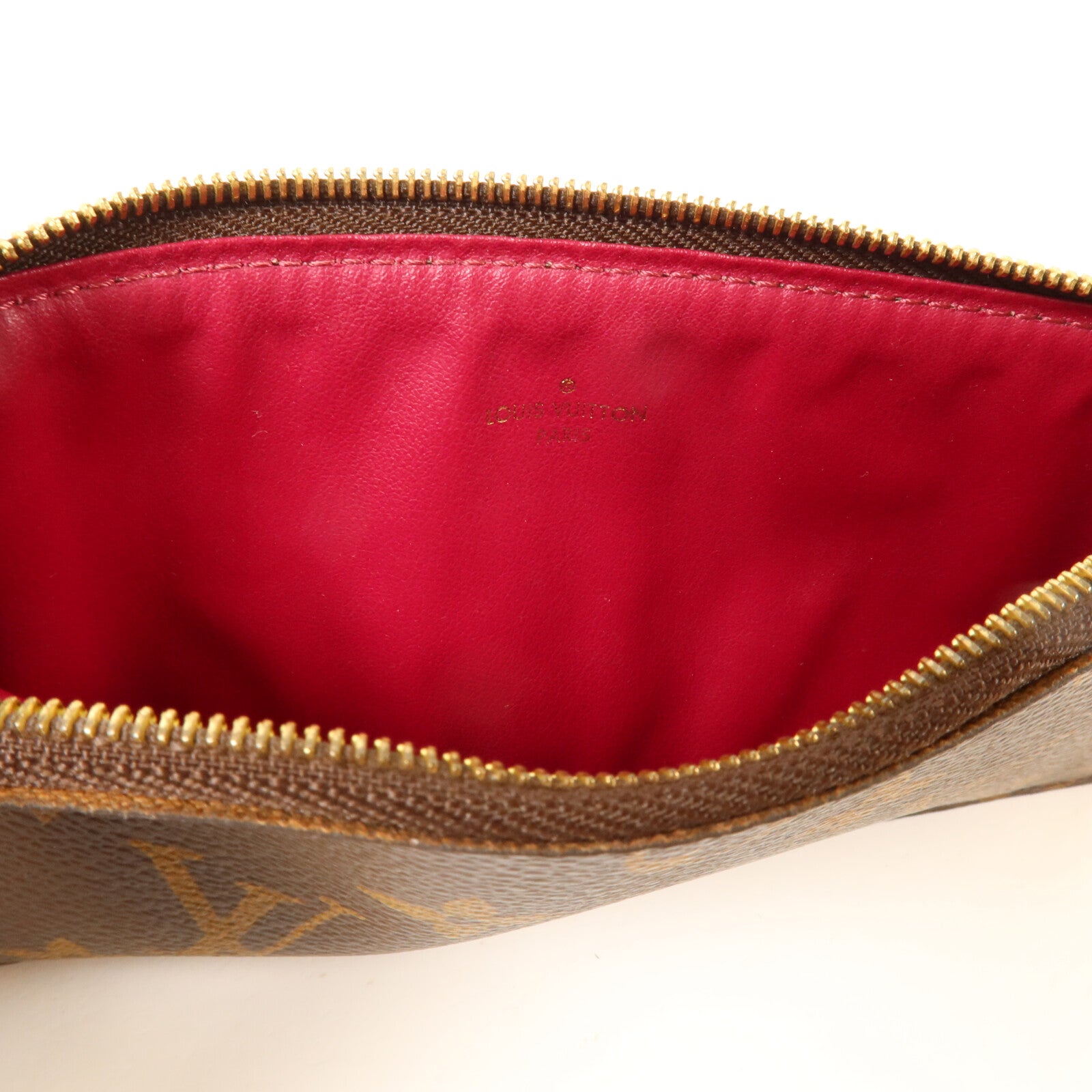 LOUIS VUITTON Monogram Pochette Felicie鏈帶肩背袋
