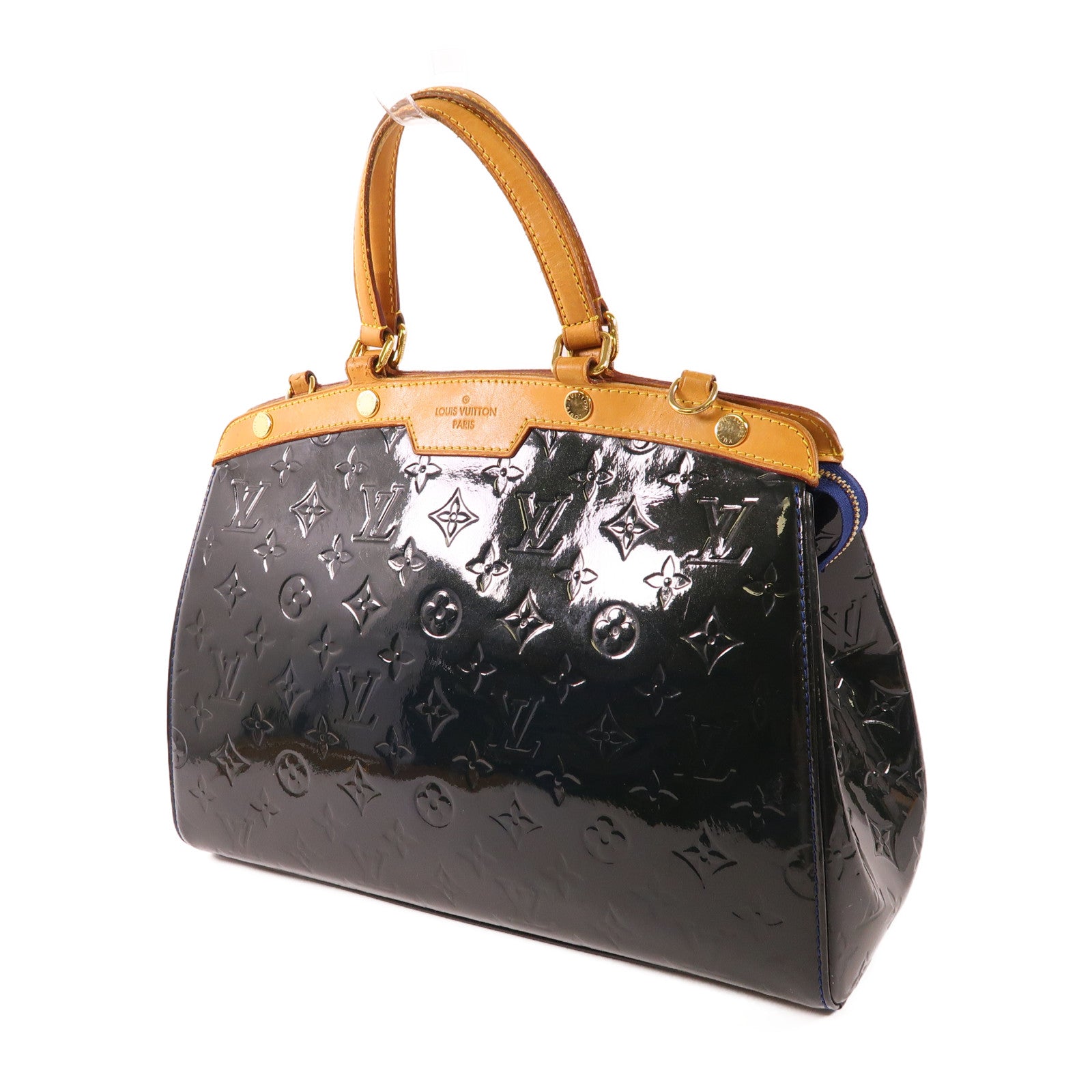 LOUIS VUITTON Vernis Blair MM金扣手挽肩背兩用袋