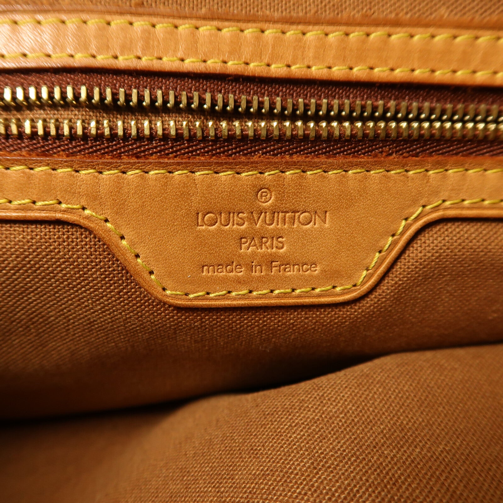 LOUIS VUITTON Monogram Cabas Piano金扣肩背袋