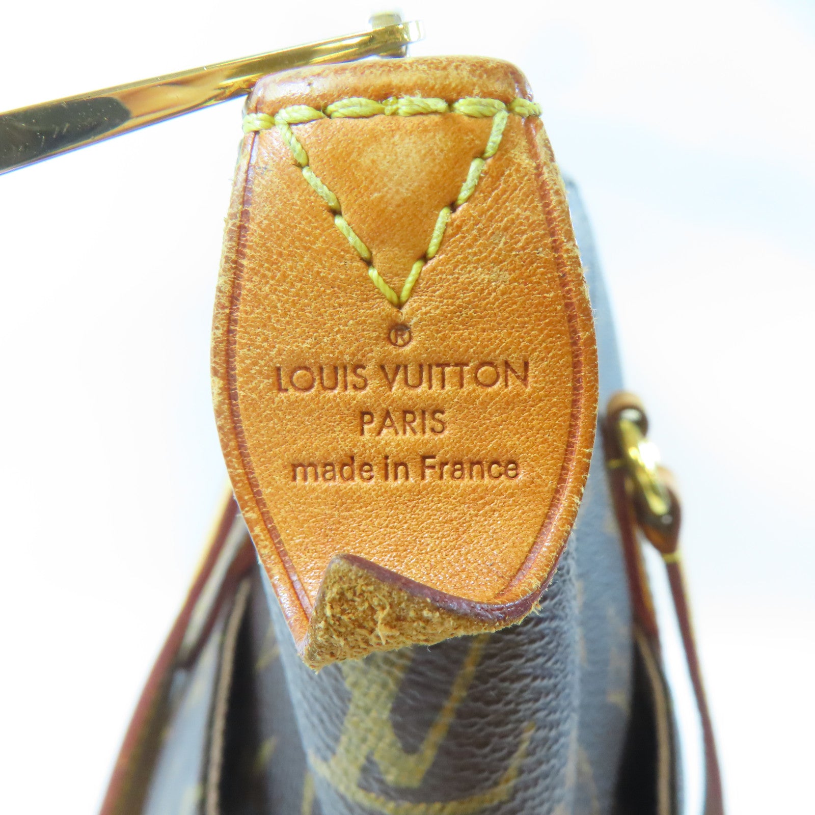 LOUIS VUITTON 【激減優惠】Monogram Totally MM金扣肩背袋啡色