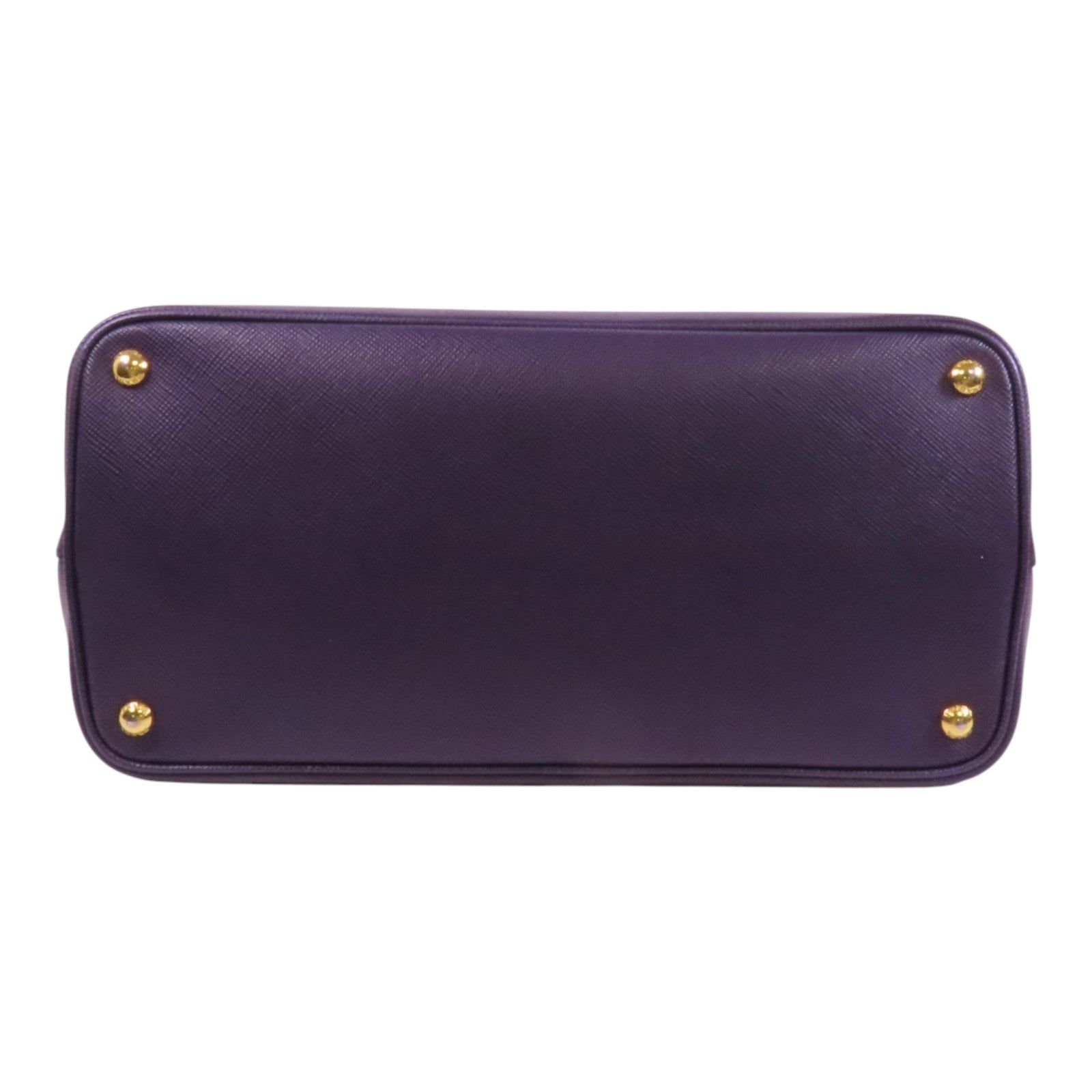 PRADA Saffiano皮革Double金扣手挽肩背兩用袋