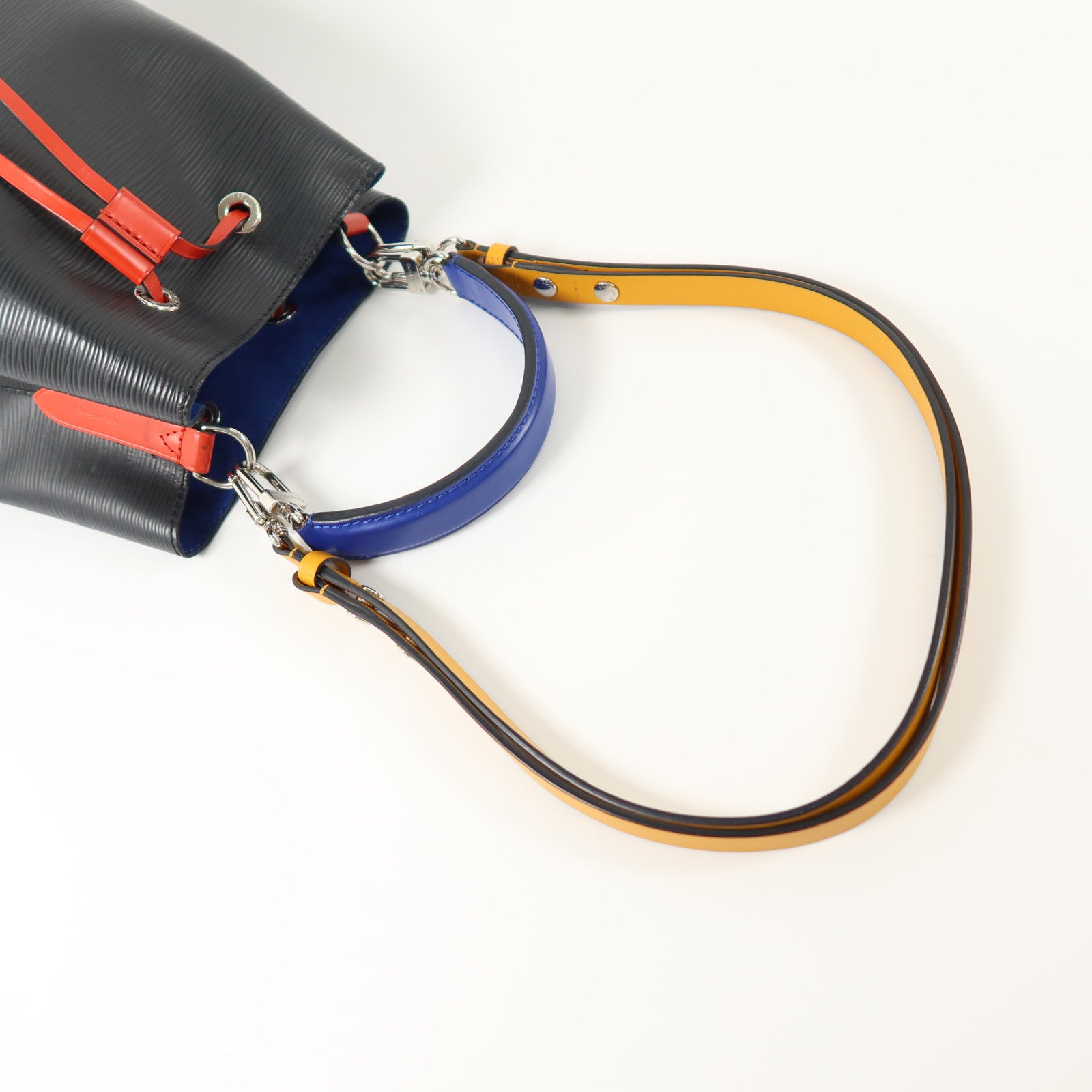 LOUIS VUITTON Epi Neo Noe BB銀扣手挽肩背兩用袋