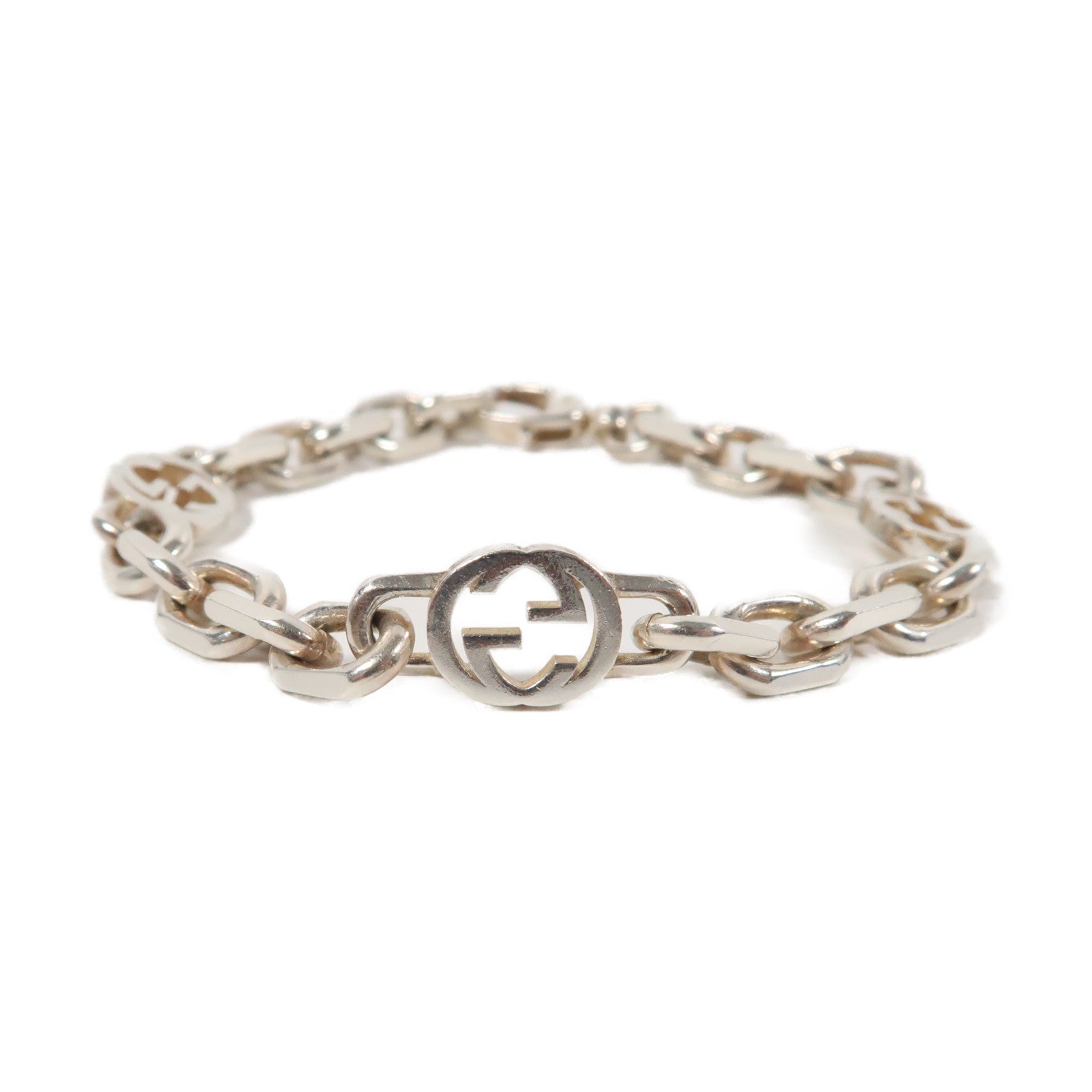 GUCCI 925純銀Bracelet手鏈銀色