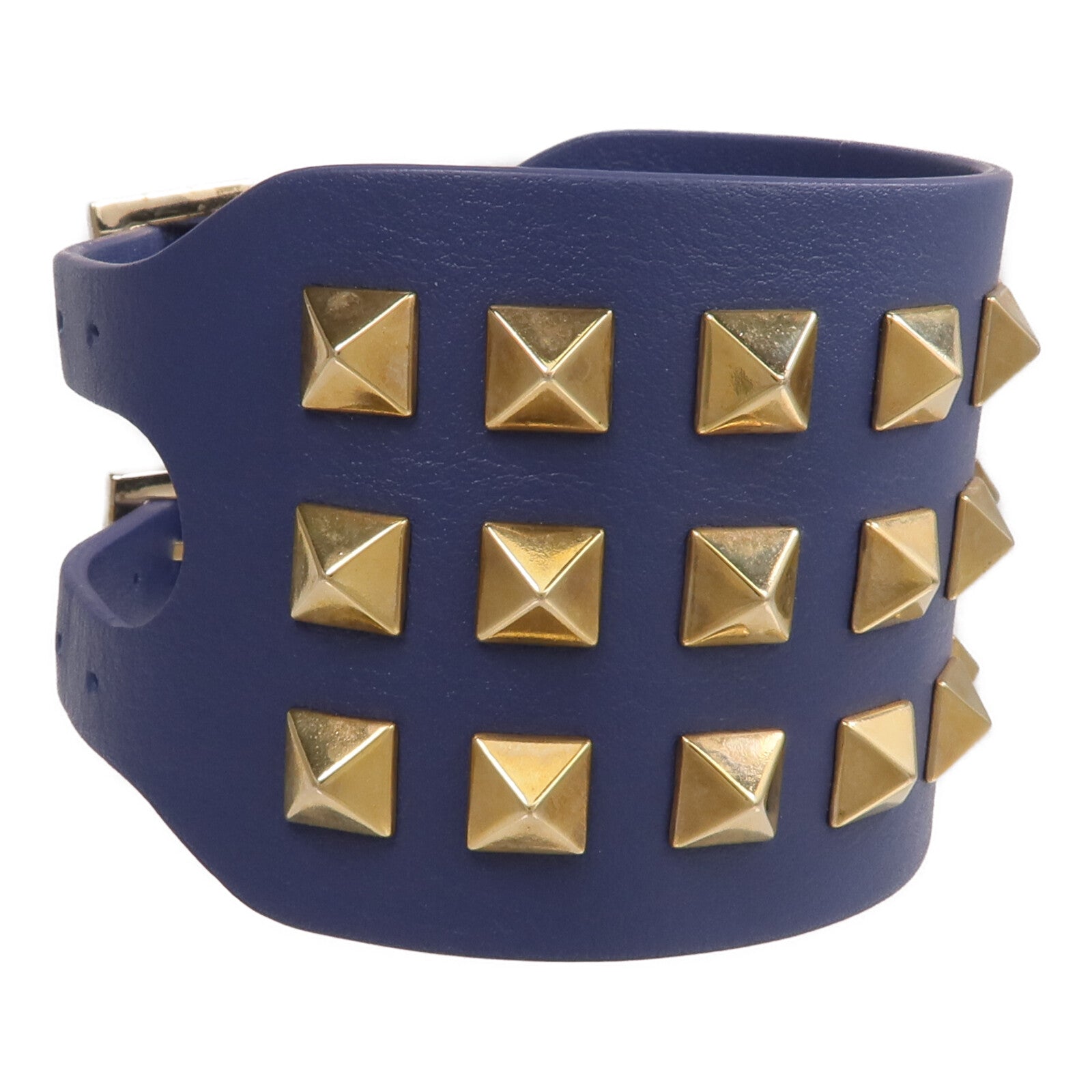 Valentino 牛皮皮革Bracelet金扣手帶
