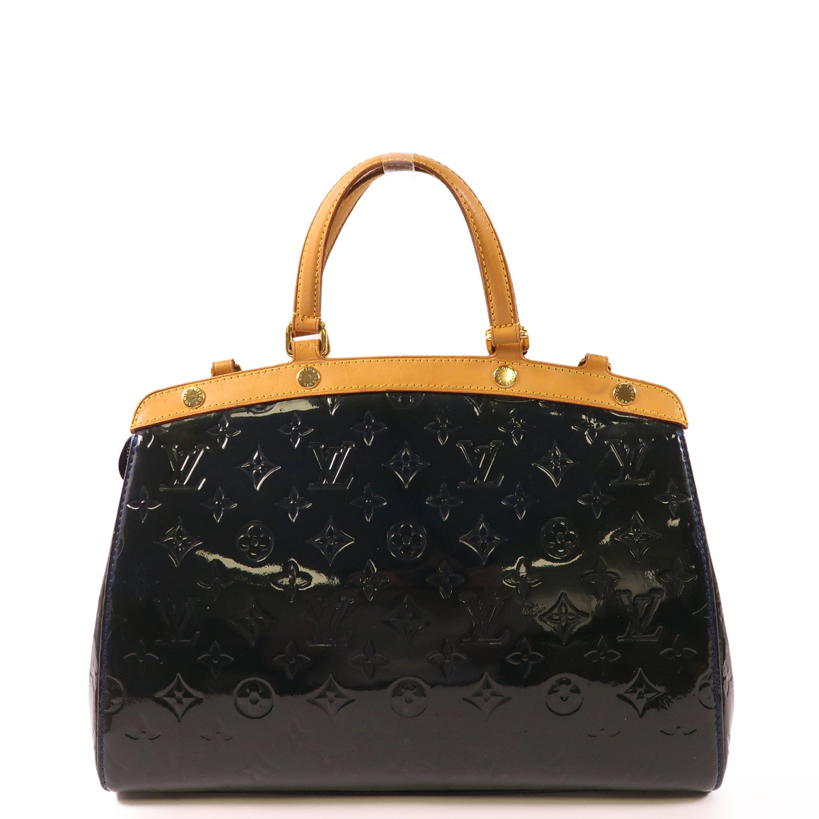 LOUIS VUITTON Vernis Blair MM金扣手挽肩背兩用袋