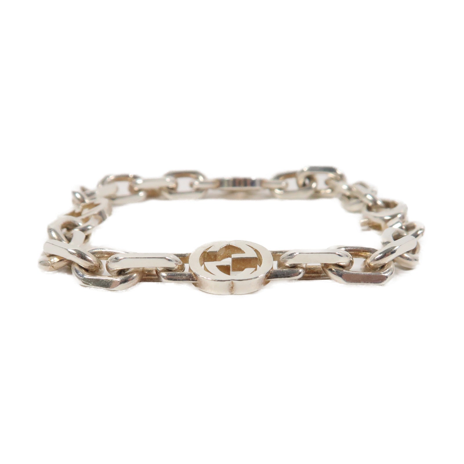 GUCCI 925純銀Bracelet手鏈銀色