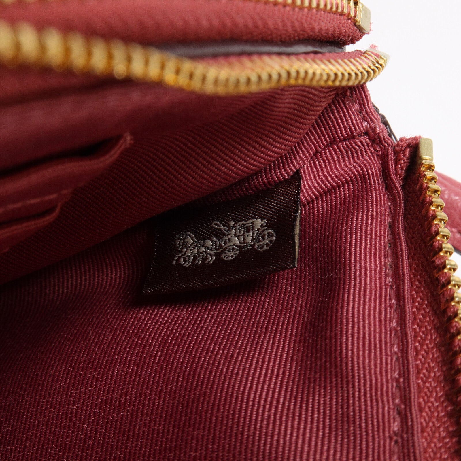 COACH 牛皮皮革Small Pouch手拿包