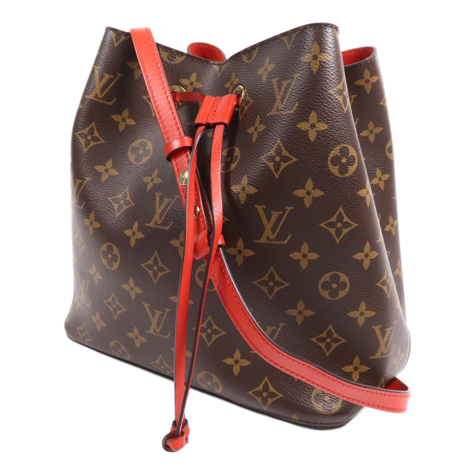 LOUIS VUITTON Monogram Neo Noe Bucket Bag金扣肩背袋