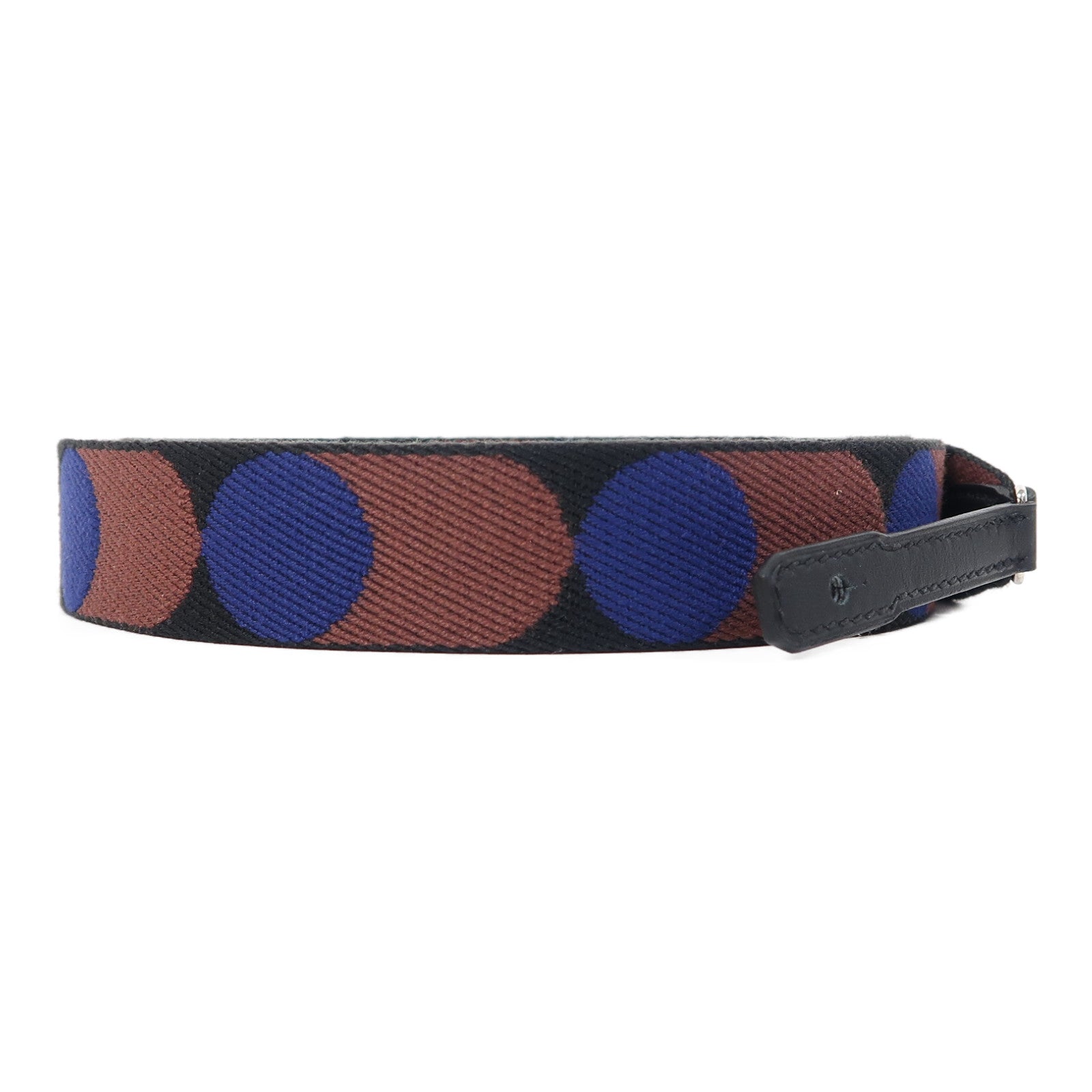 HERMES 帆布Shoulder Strap銀扣肩背帶黑色/藍色/啡色