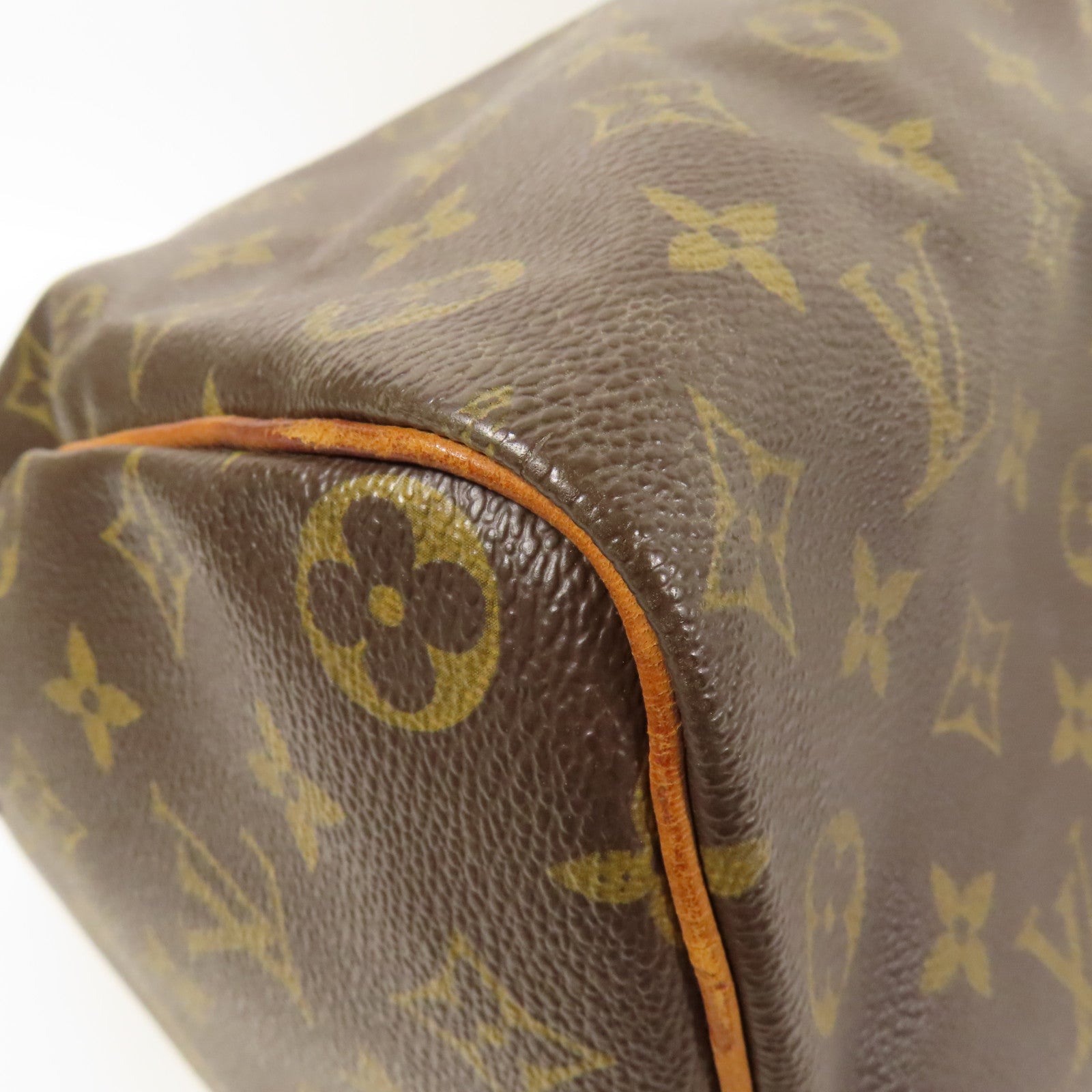 LOUIS VUITTON Monogram Speedy 30金扣手挽袋