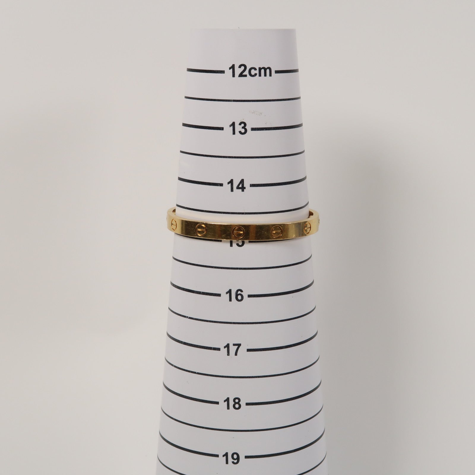 CARTIER 18K黃金Love Bracelet手鐲