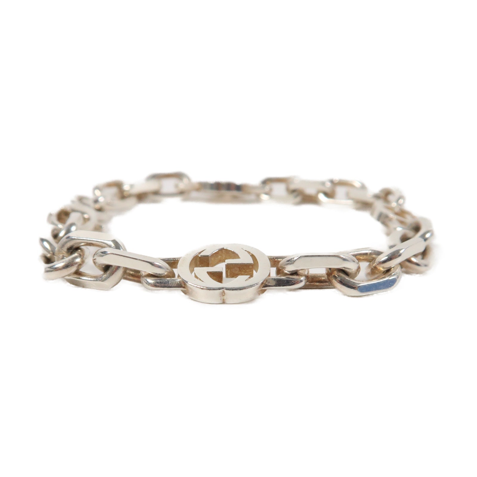 GUCCI 925純銀Bracelet手鏈銀色