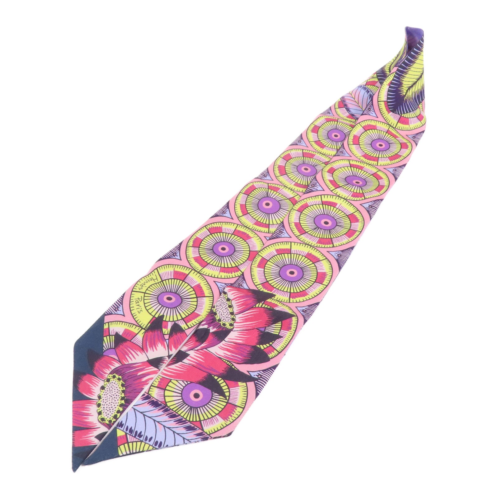 HERMES 【激減優惠】絲質Twilly絲巾
