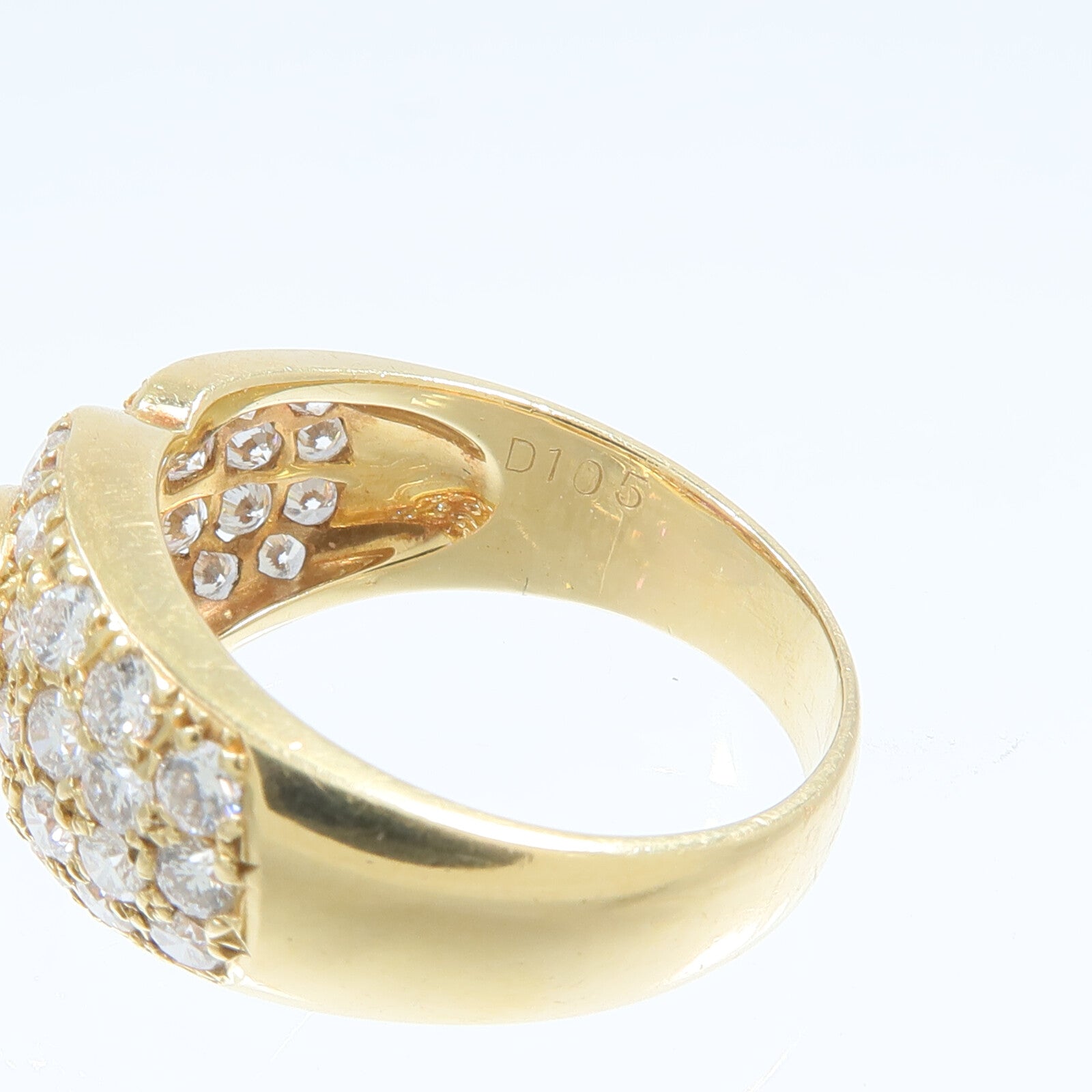 JEWELRY 18K黃金Ruby Diamond Ring紅寶石/鑽石戒指