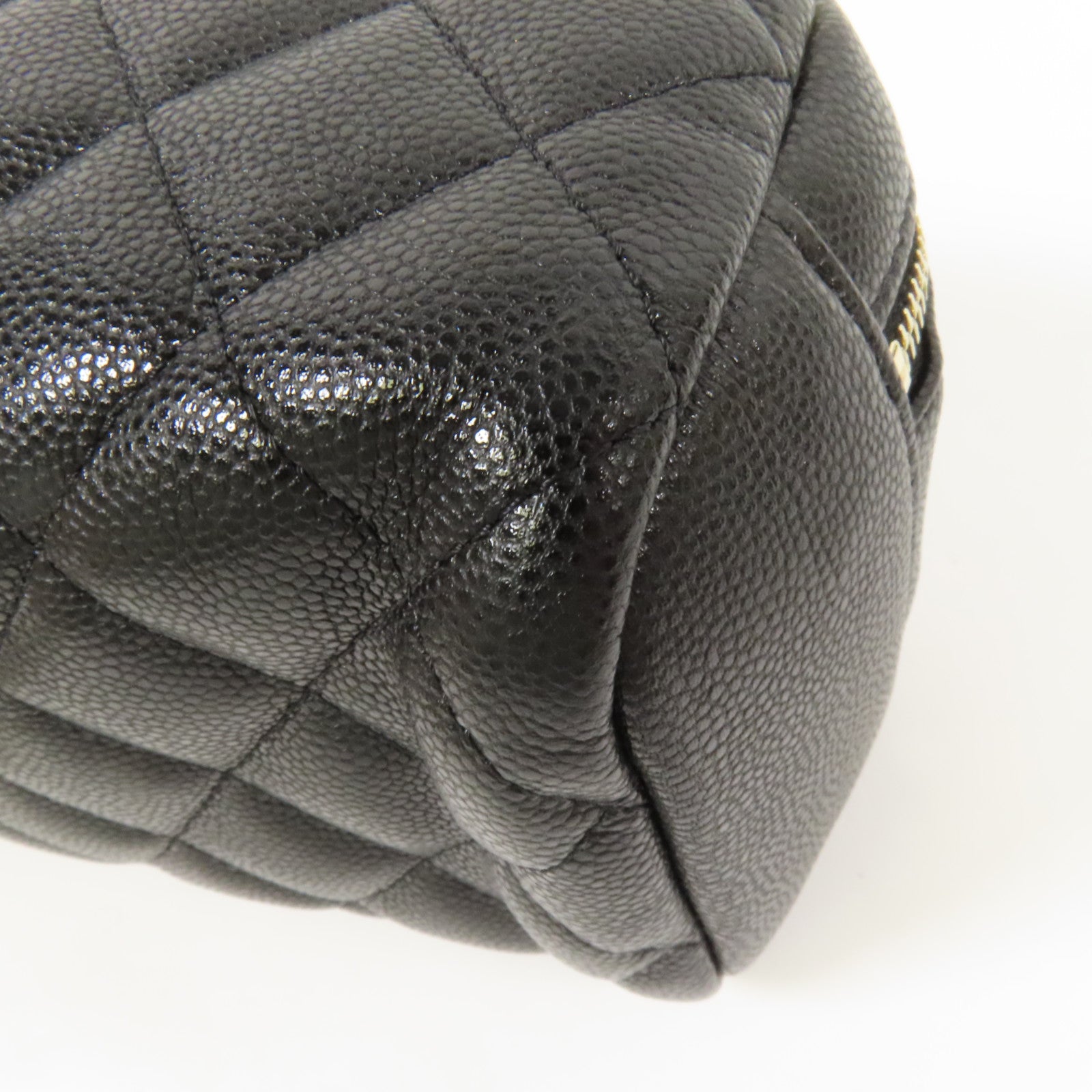 CHANEL 牛皮皮革Cosmetic Pouch金扣手拿包