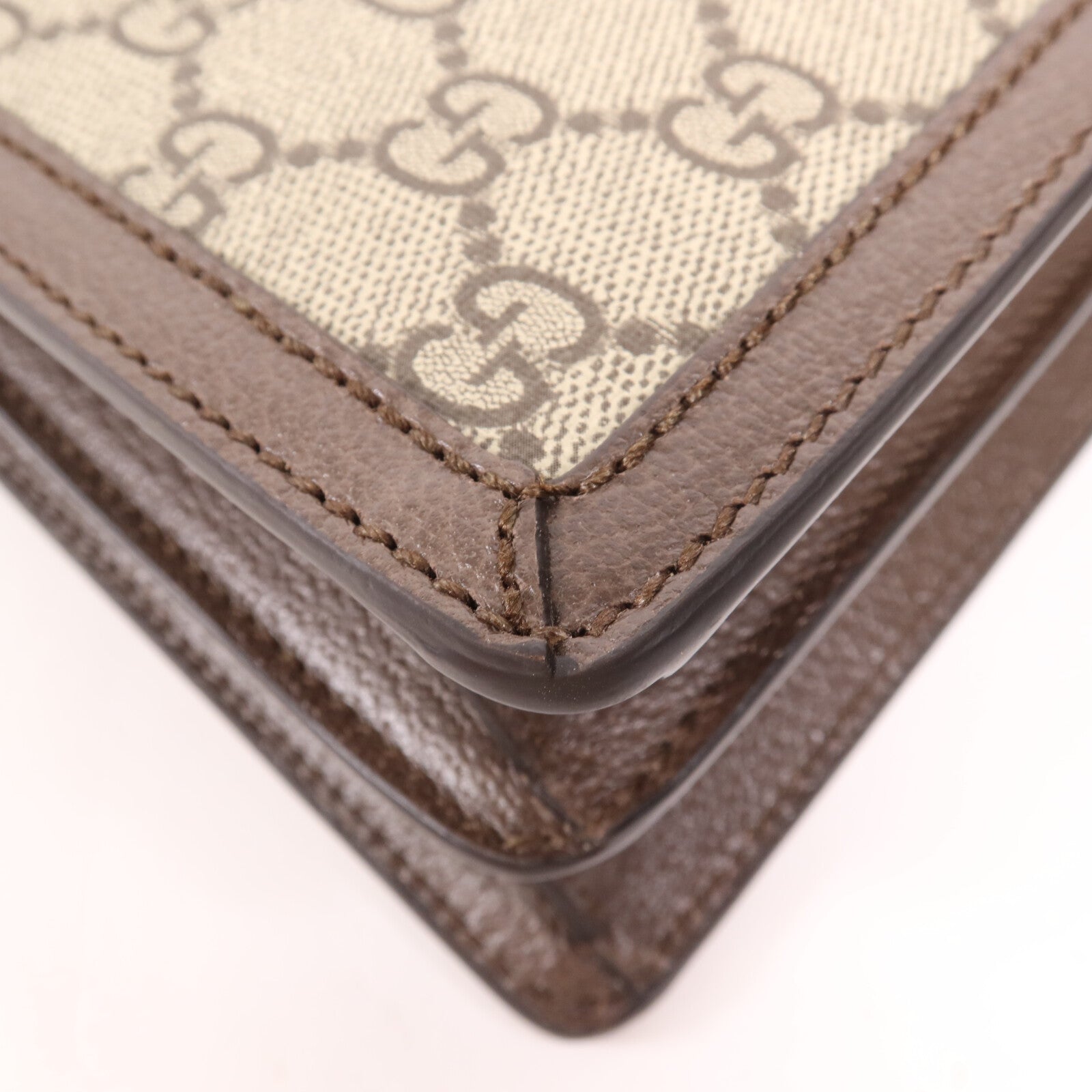 GUCCI 塗層帆布/皮革Medium Top Handle金扣手挽肩背兩用袋