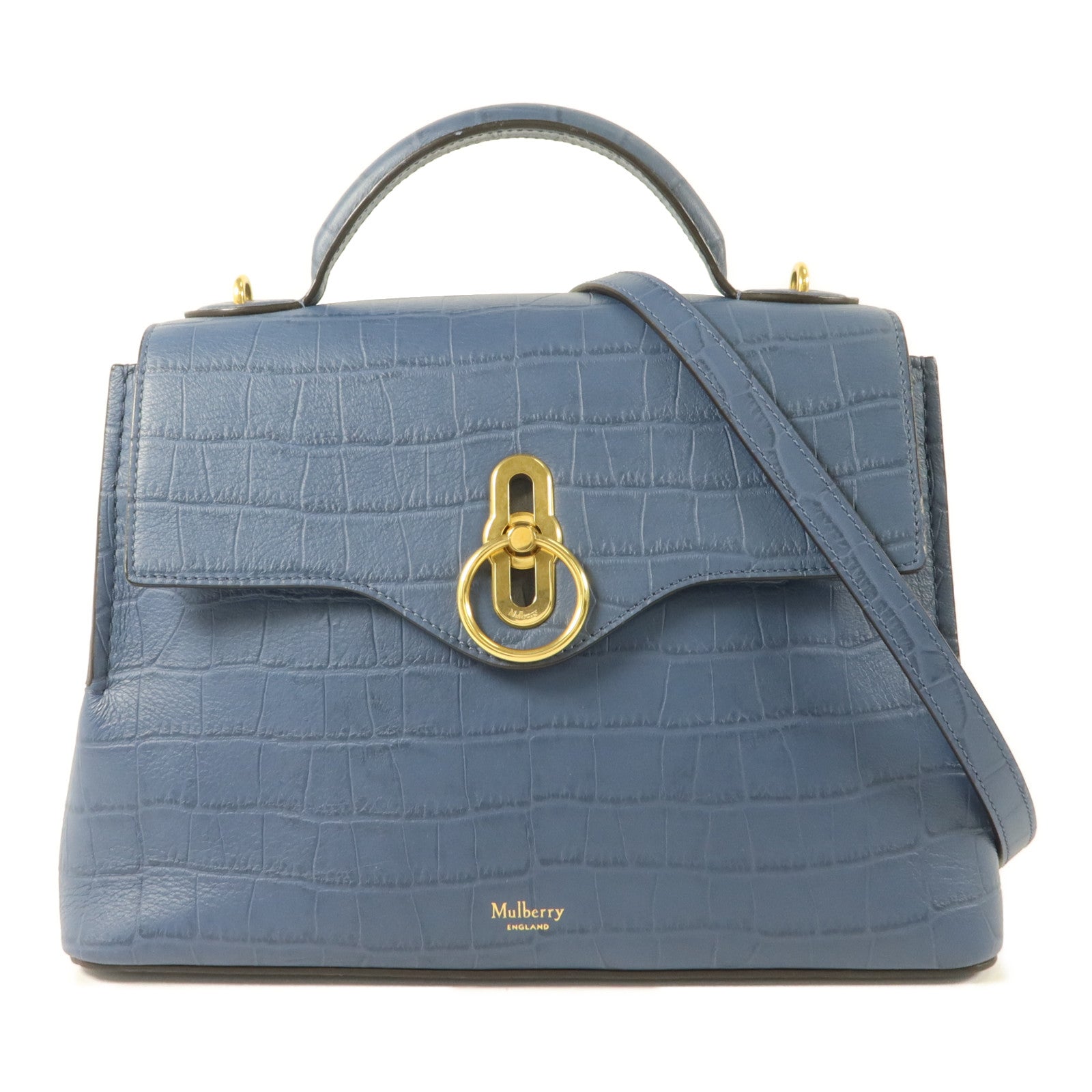 MULBERRY 牛皮皮革2 Way Shoulder Bag手挽肩背兩用袋