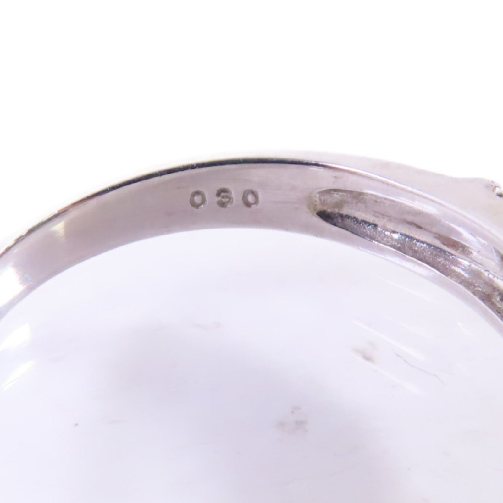JEWELRY (PRICE DOWN) 0.30ct Diamond Ring US#7.5 18K White Gold