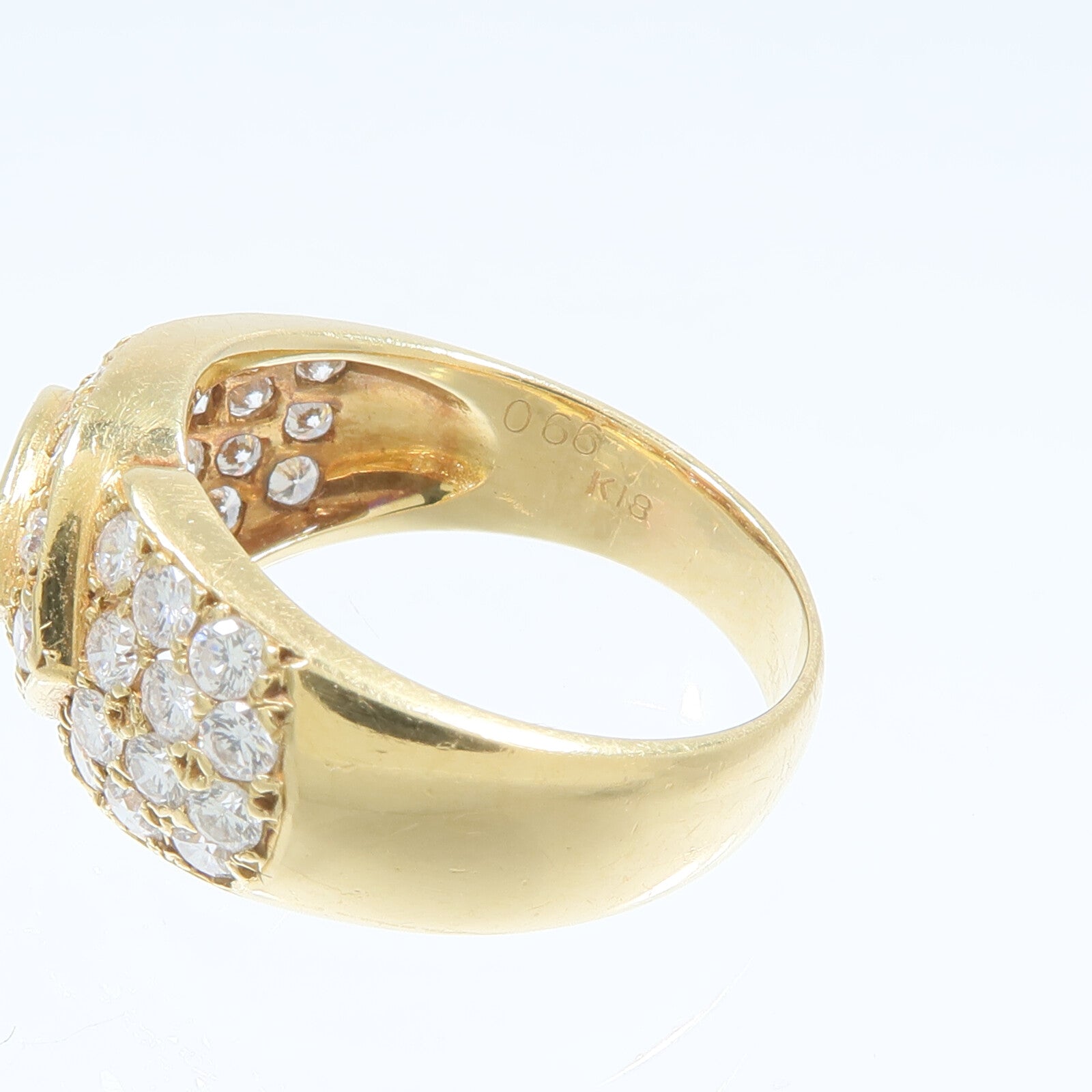 JEWELRY 18K黃金Ruby Diamond Ring紅寶石/鑽石戒指