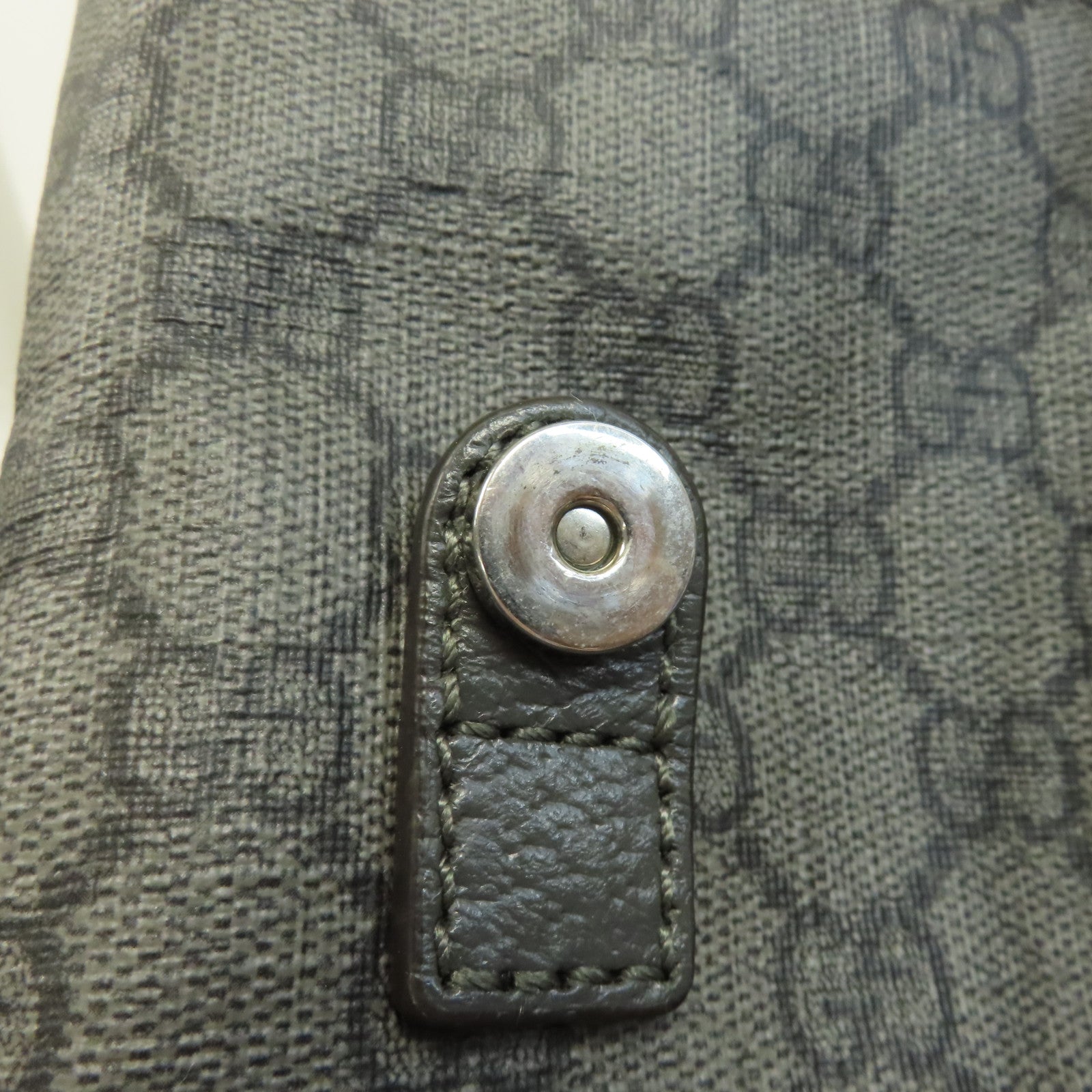 GUCCI GG塗層帆布Ophidia Medium Backpack銀扣背包啡色