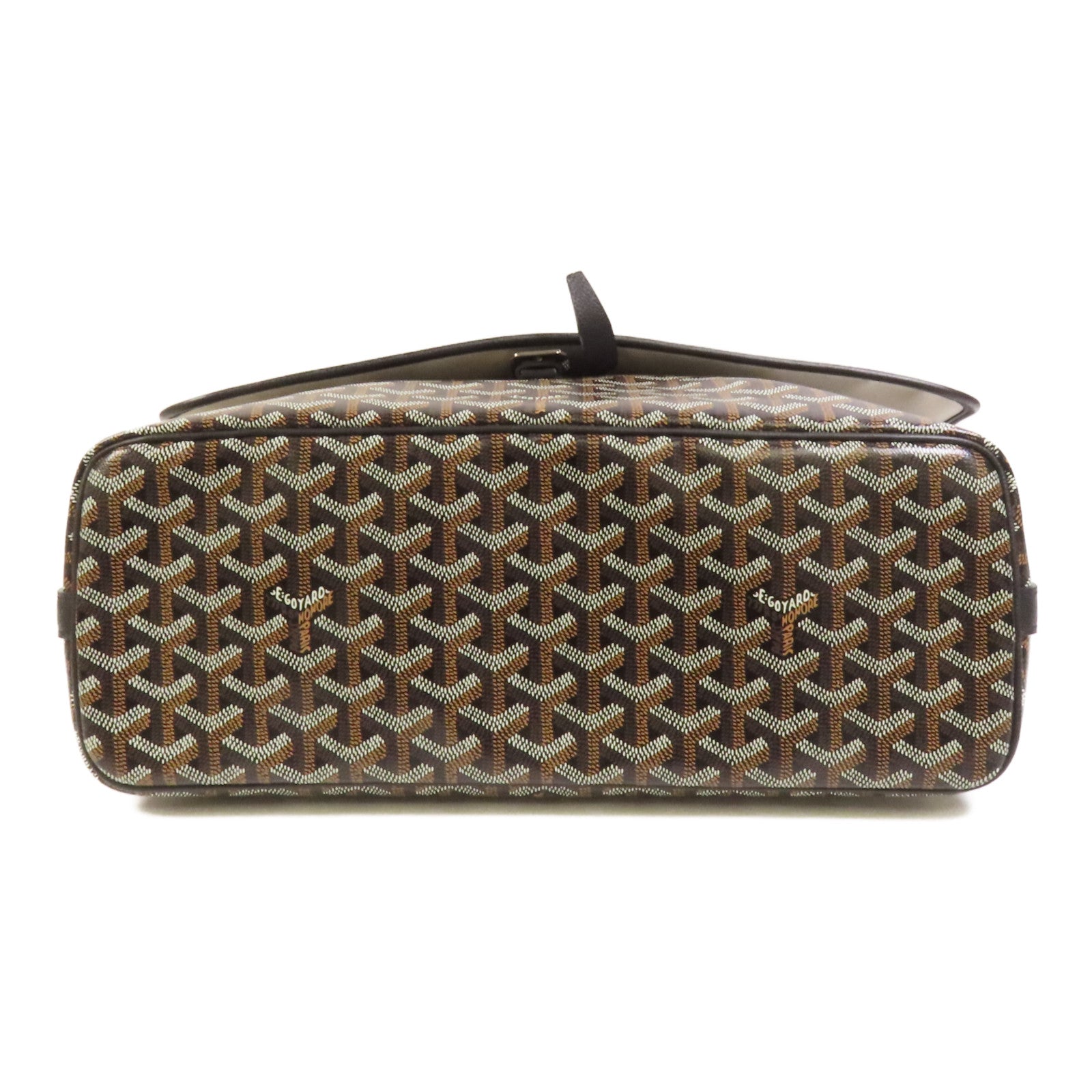 GOYARD 塗層帆布Capetien MM Messenger銀扣肩背袋