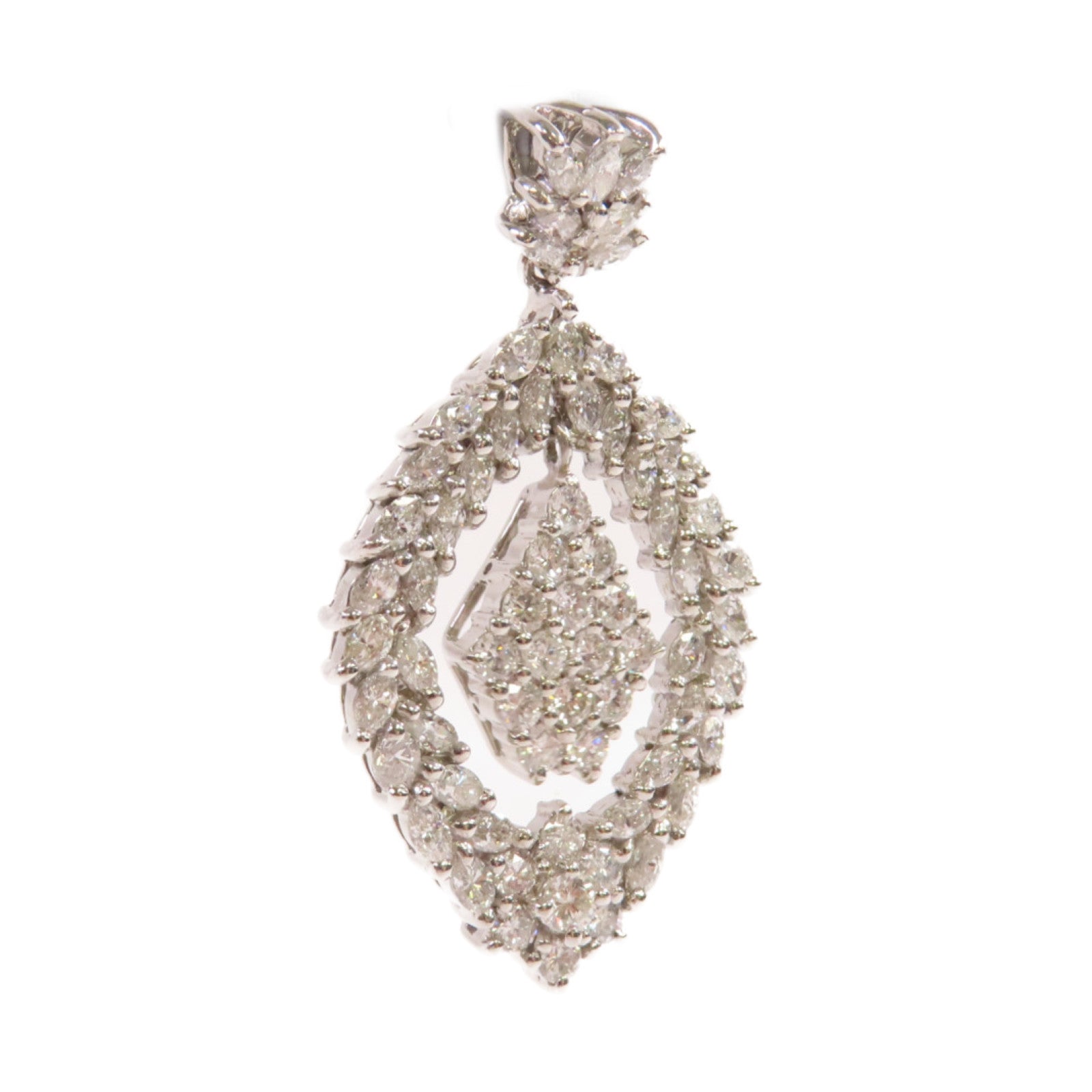 JEWELRY PT900鉑金/3.00ct鑚石Diamond Pendant Top吊墜