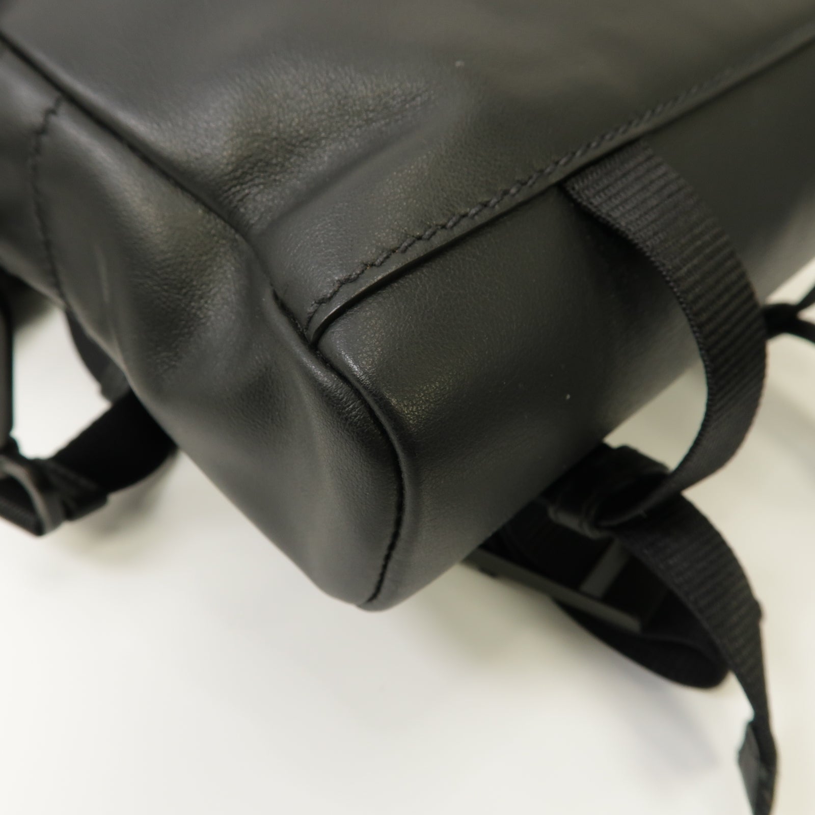 PRADA 牛皮皮革Shoulder Bag肩背袋黑色