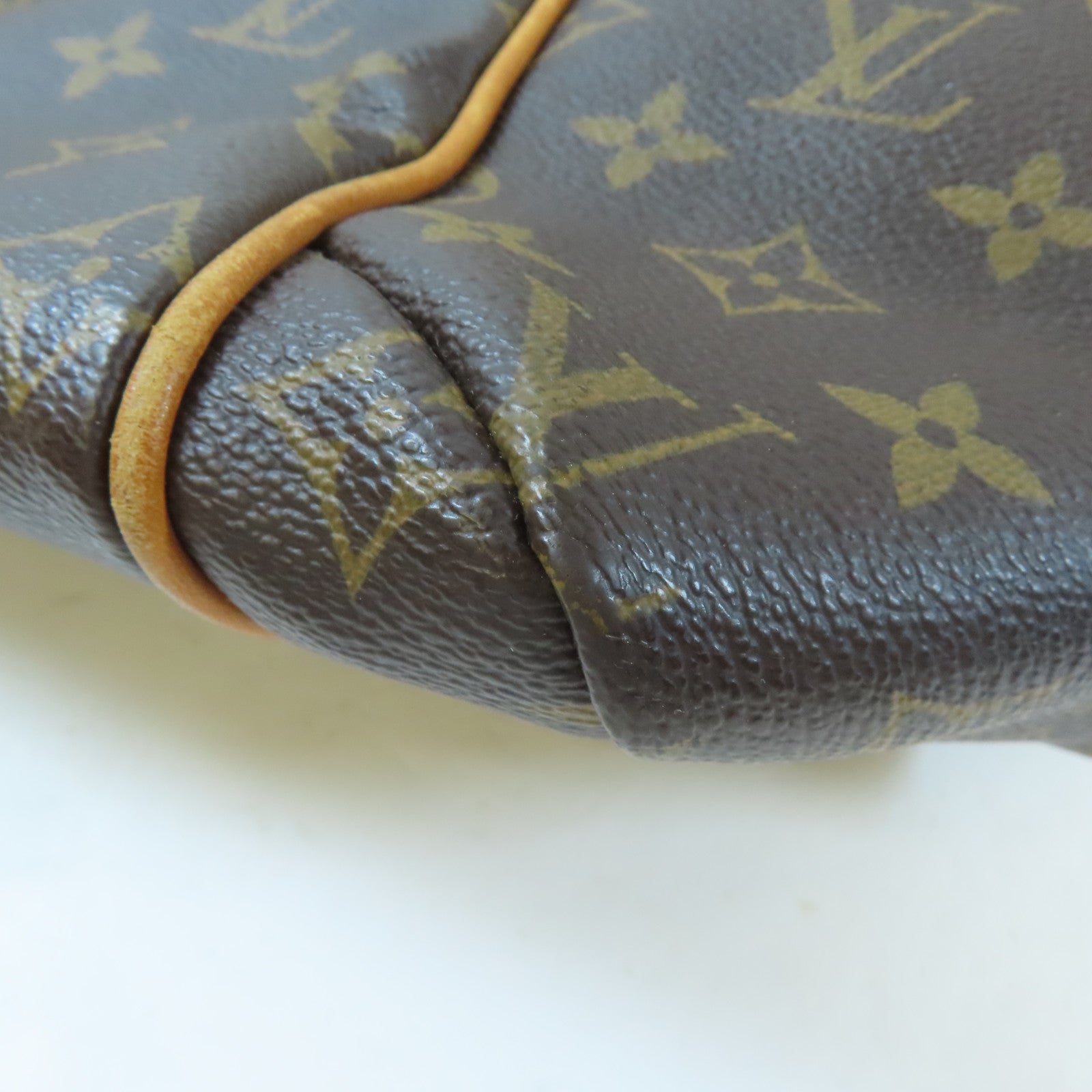 LOUIS VUITTON 【激減優惠】Monogram Totally MM金扣肩背袋啡色