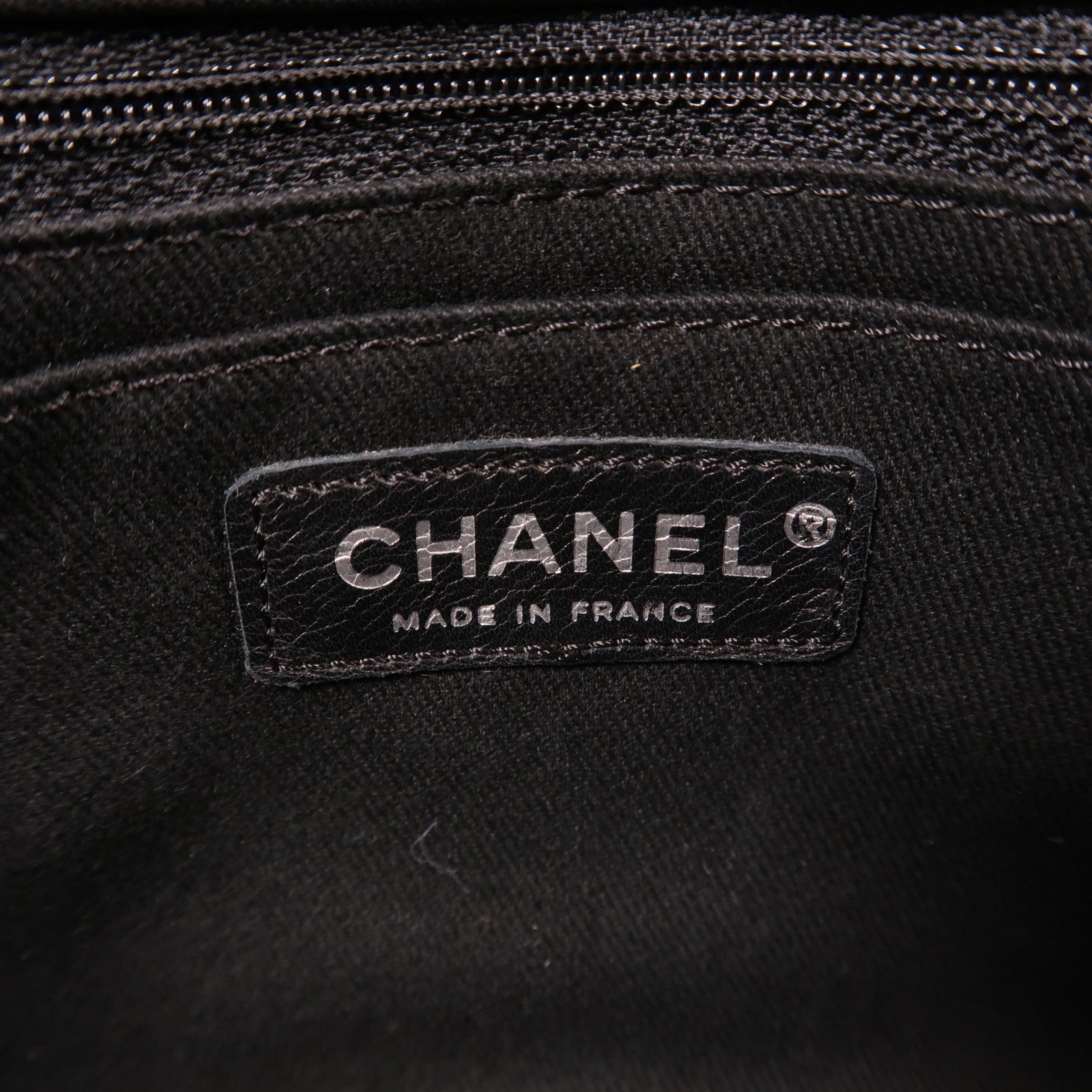 CHANEL 羊皮皮革Shoulder Bag銀扣鏈帶肩背袋