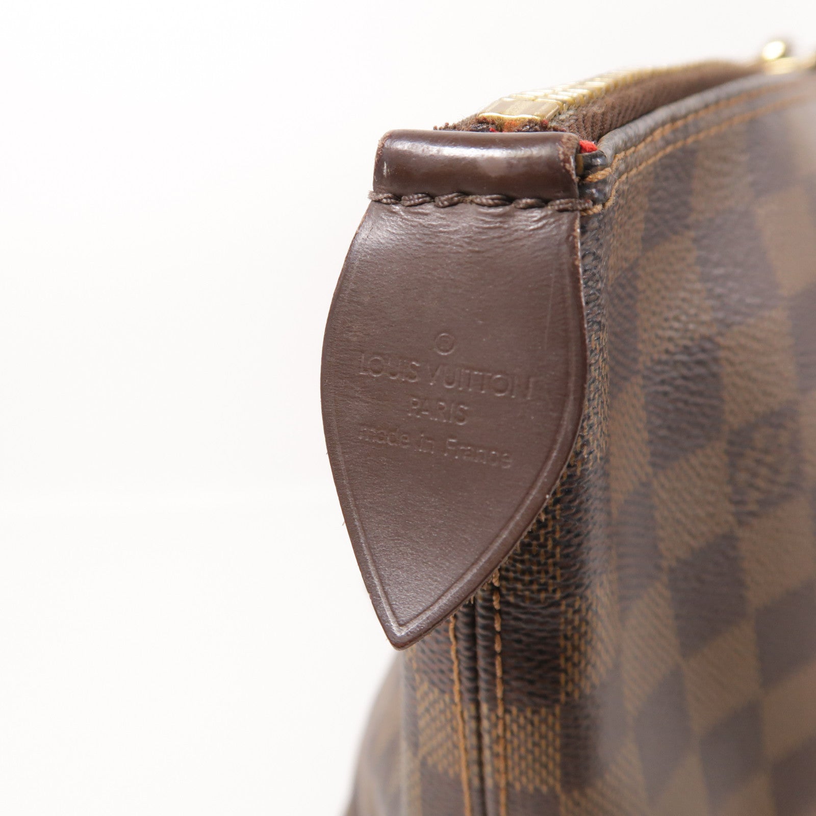 LOUIS VUITTON LV GHW Saleya MM Shoulder Tote Bag N51182 Damier Brown