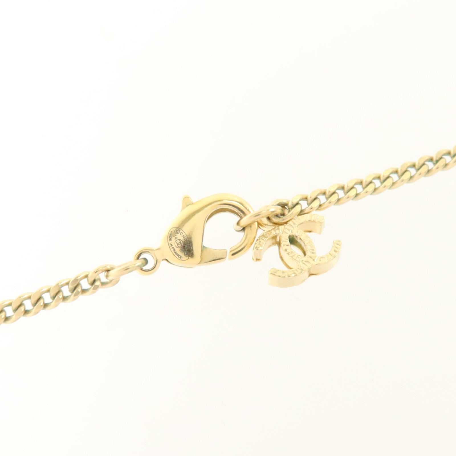 CHANEL PVC/金屬Necklace項鏈