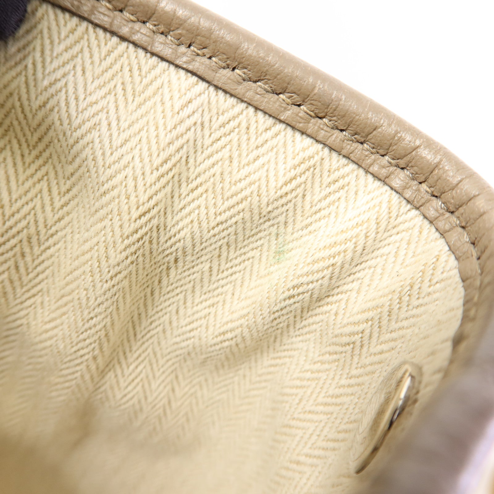 HERMES Country皮革Garden Party PM銀扣手挽袋Gris Asphalt